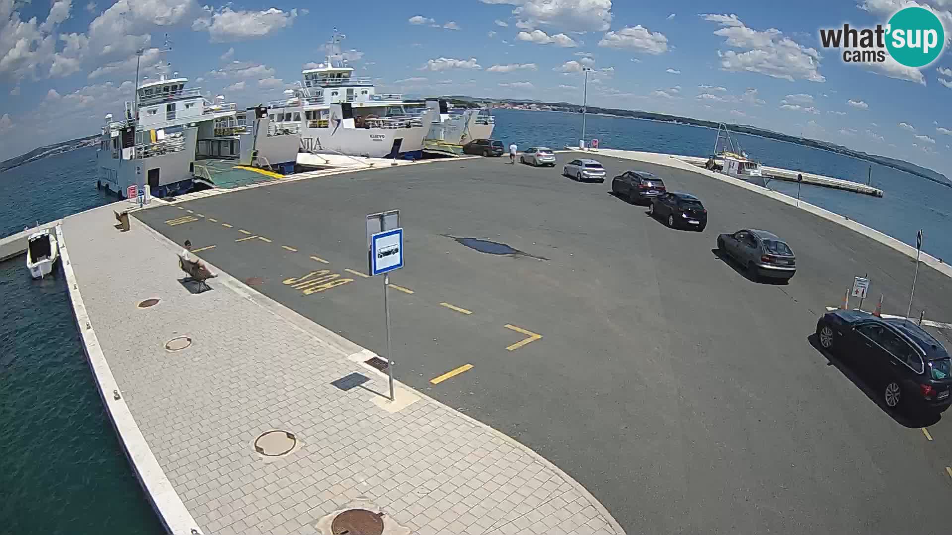 Tkon Live cam – traghetto – Dalmazia – Croazia