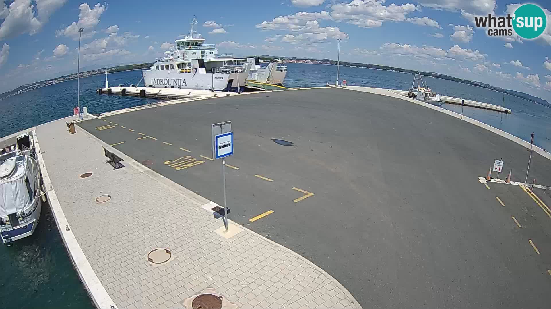Tkon Live cam – Fähre – Dalmatien – Kroatien