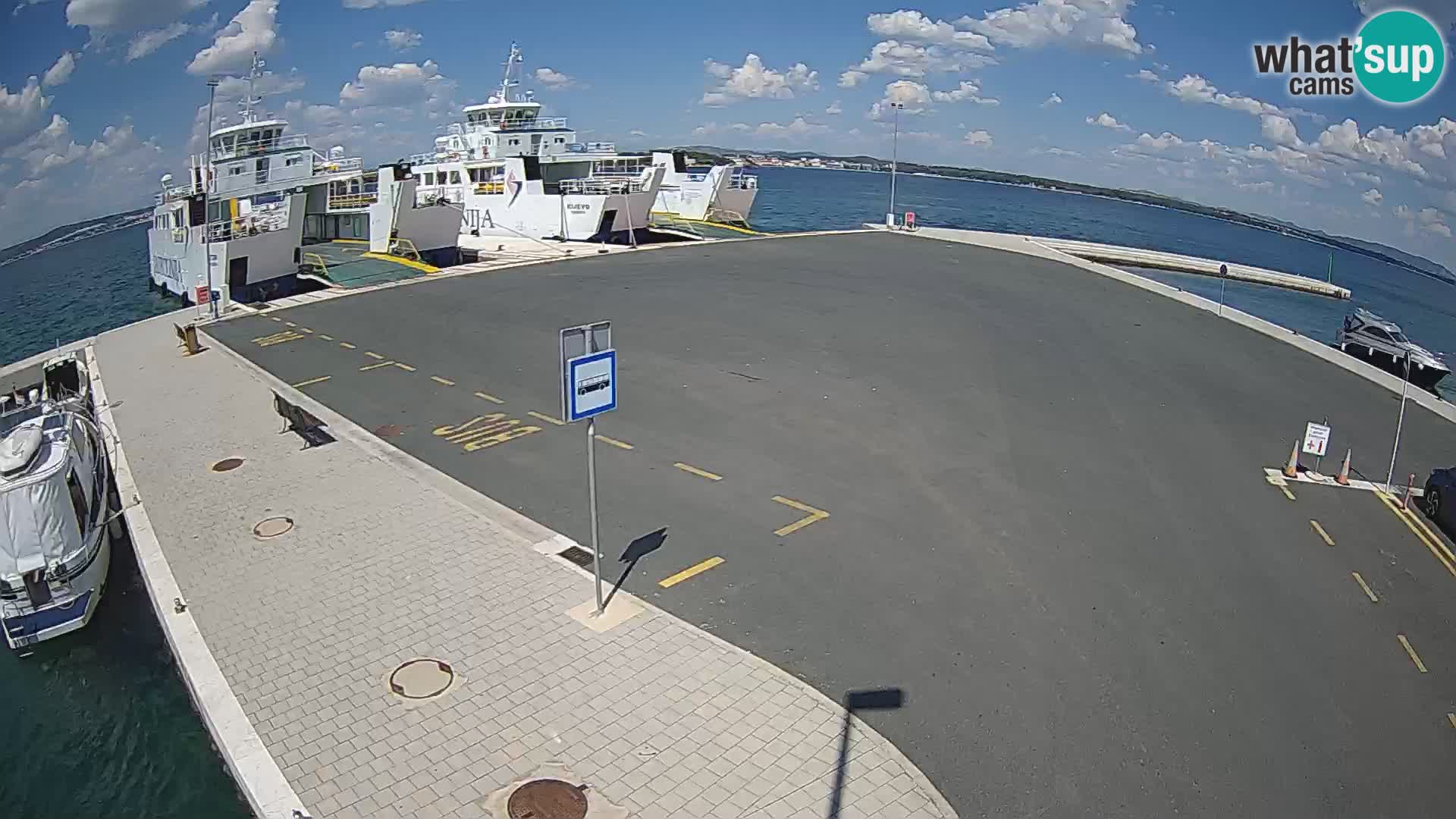Tkon Live cam – Fähre – Dalmatien – Kroatien