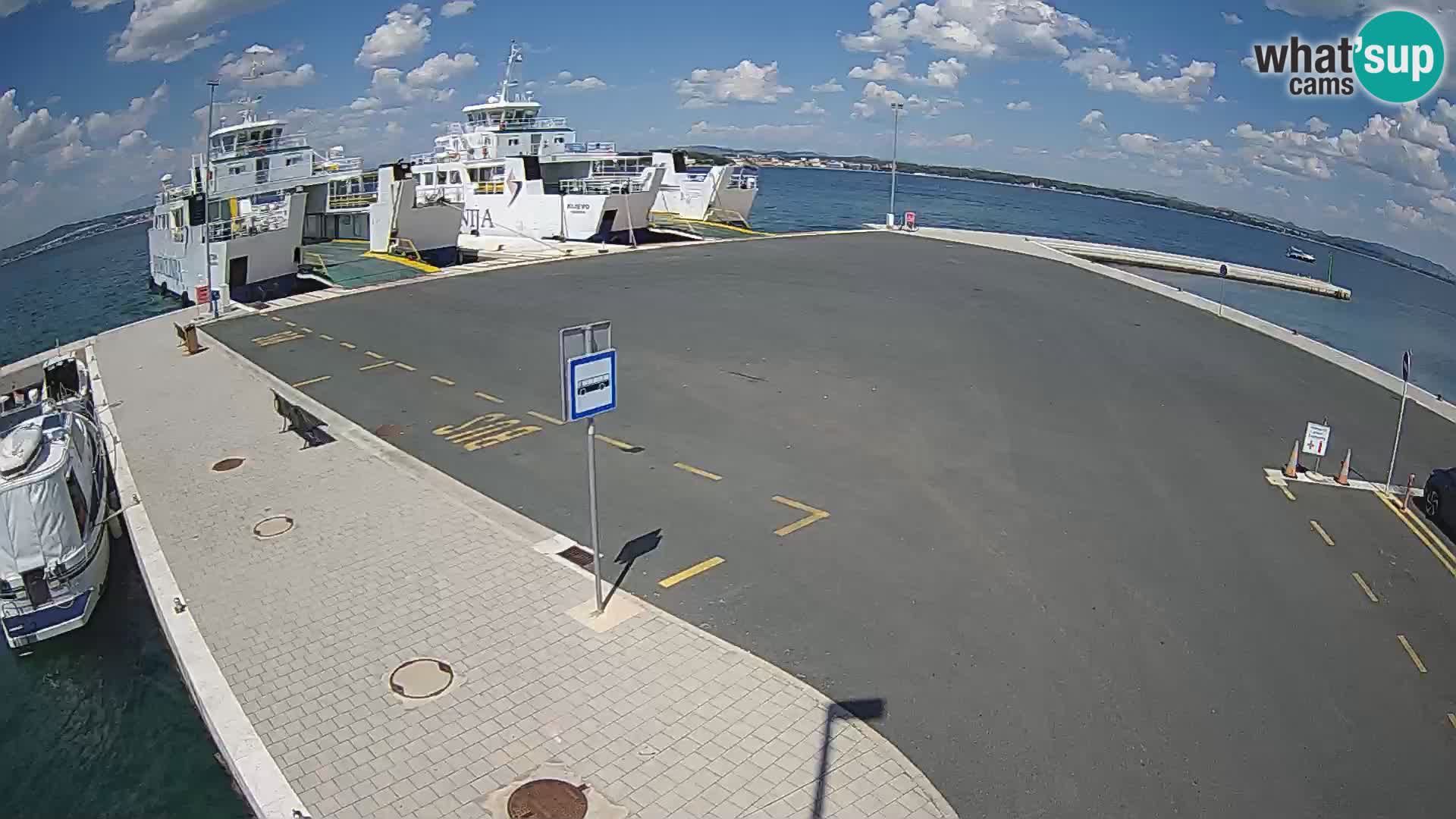 Tkon Live cam – Fähre – Dalmatien – Kroatien
