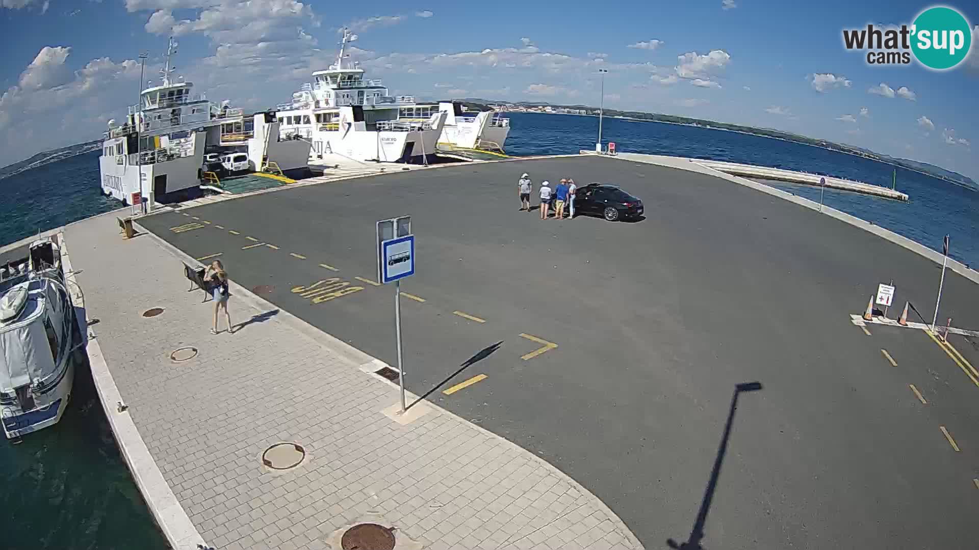 Tkon Live cam – Fähre – Dalmatien – Kroatien
