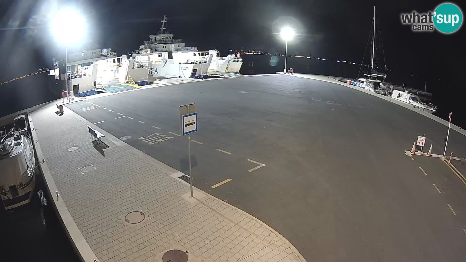 Tkon Live cam – ferry – Dalmatia – Croatia