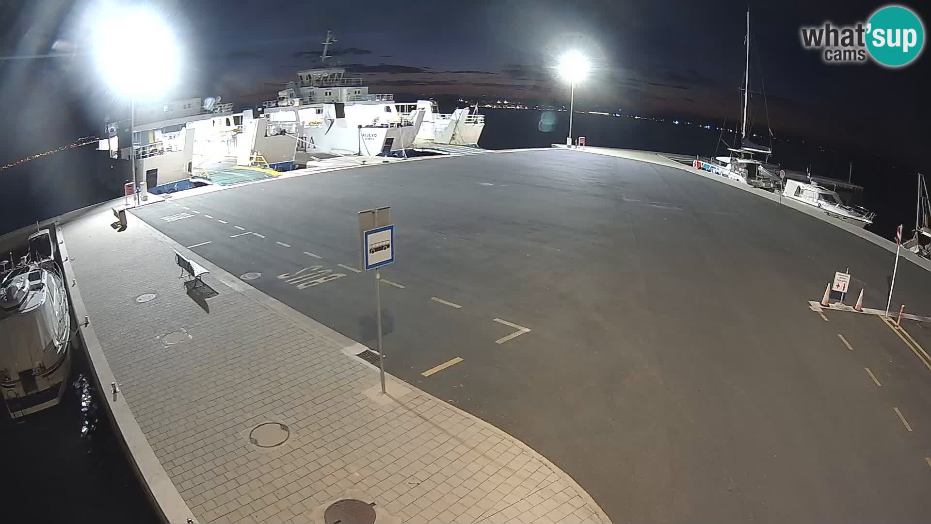 Tkon Live cam – traghetto – Dalmazia – Croazia
