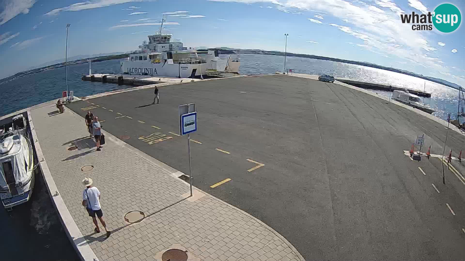 Tkon Live cam – Fähre – Dalmatien – Kroatien