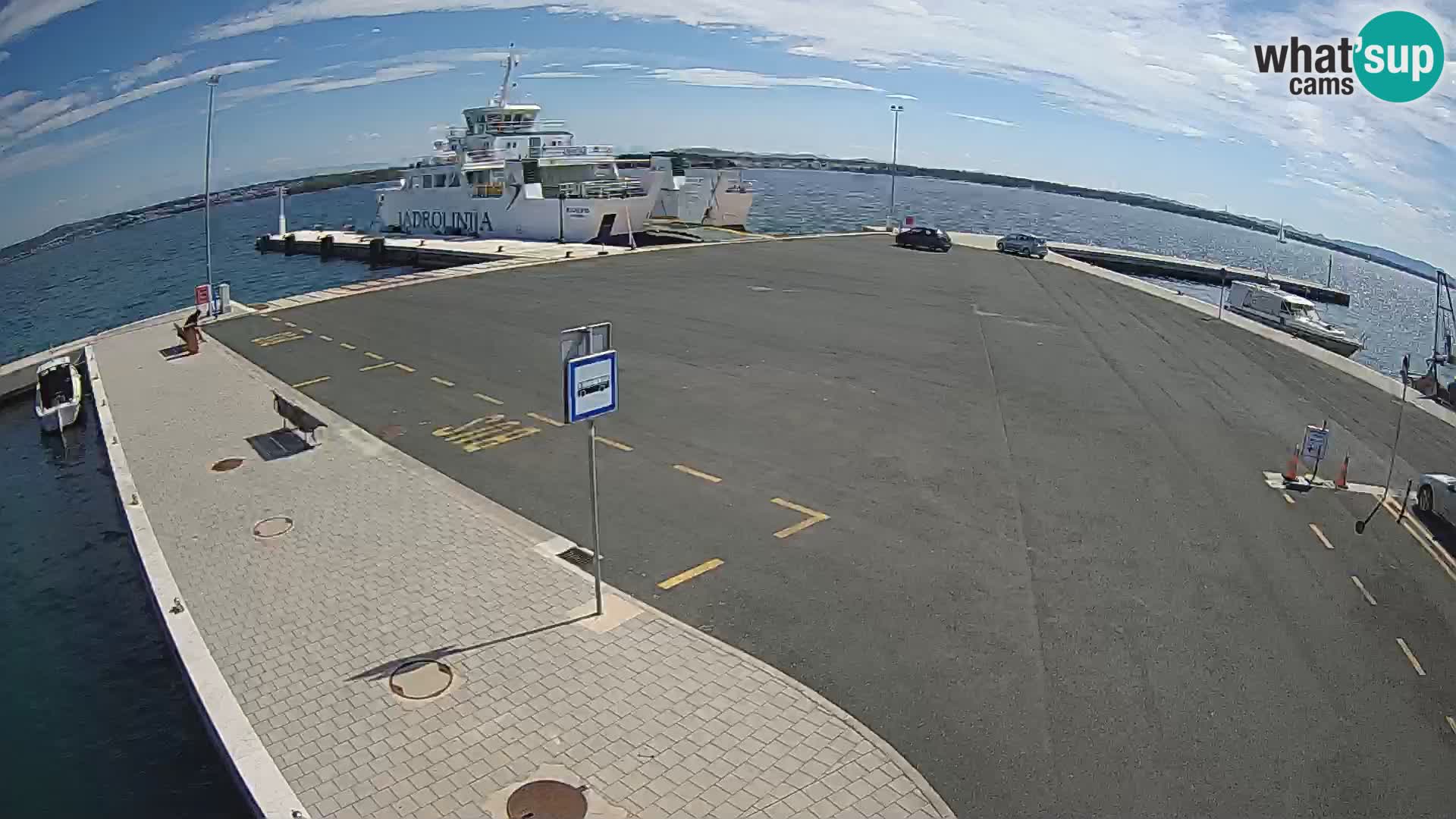 Tkon Live cam – Fähre – Dalmatien – Kroatien