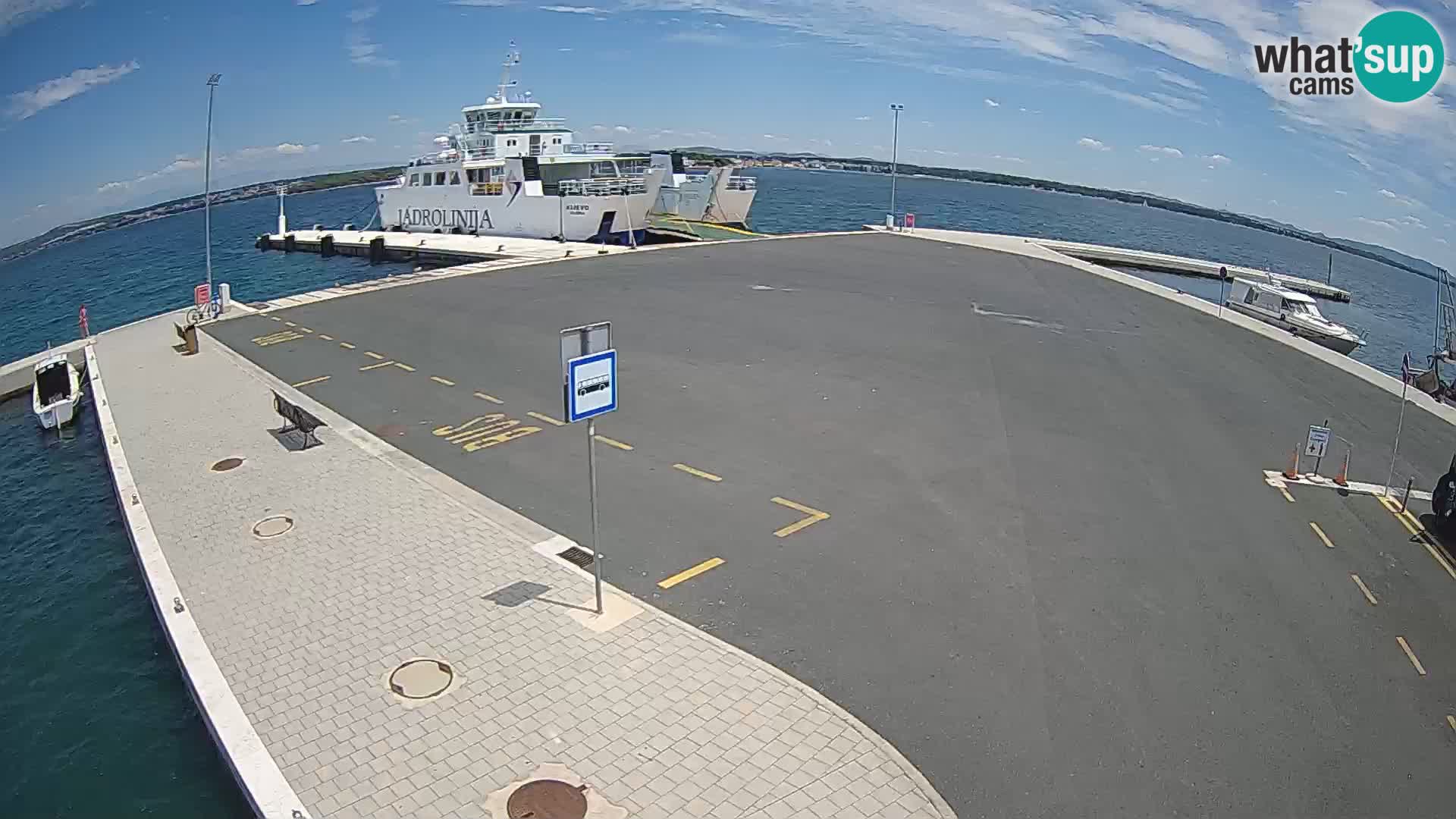 Tkon Live cam – traghetto – Dalmazia – Croazia