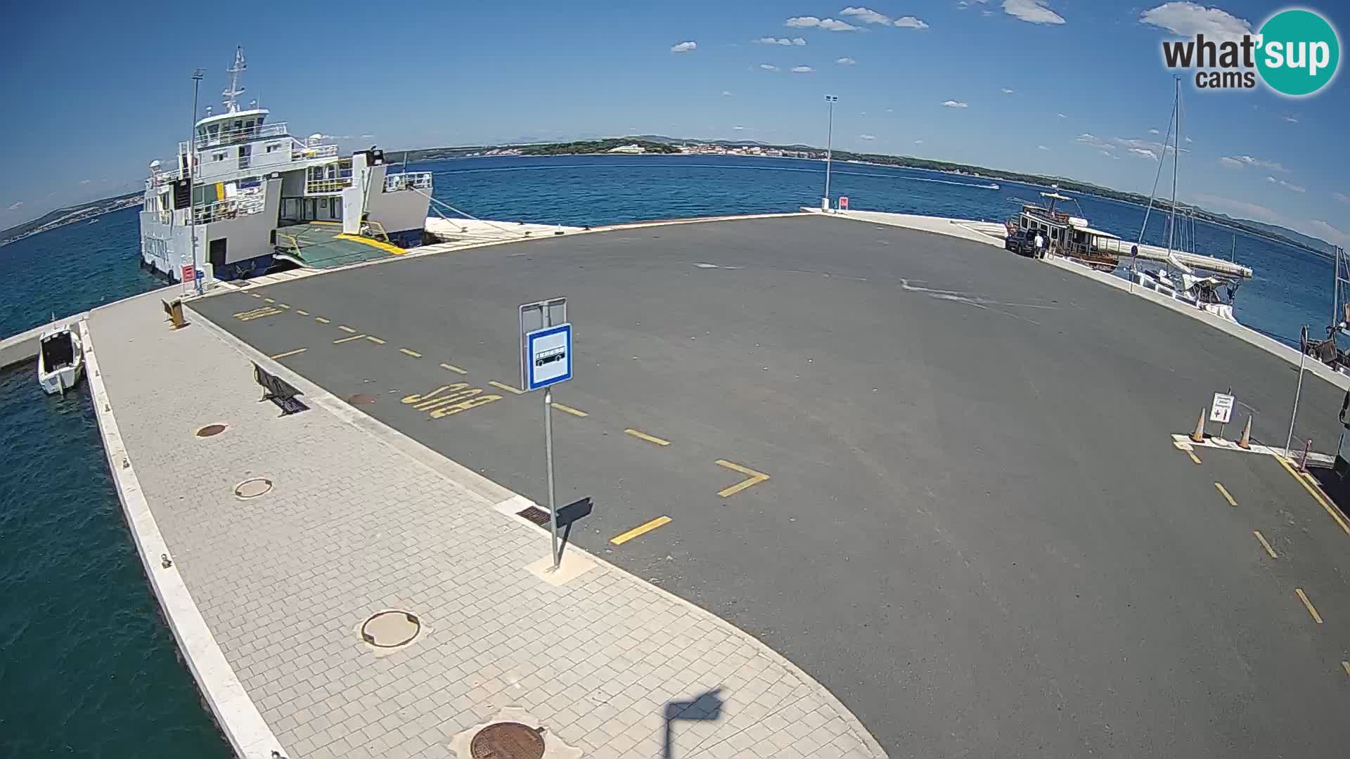 Tkon Live cam – Fähre – Dalmatien – Kroatien