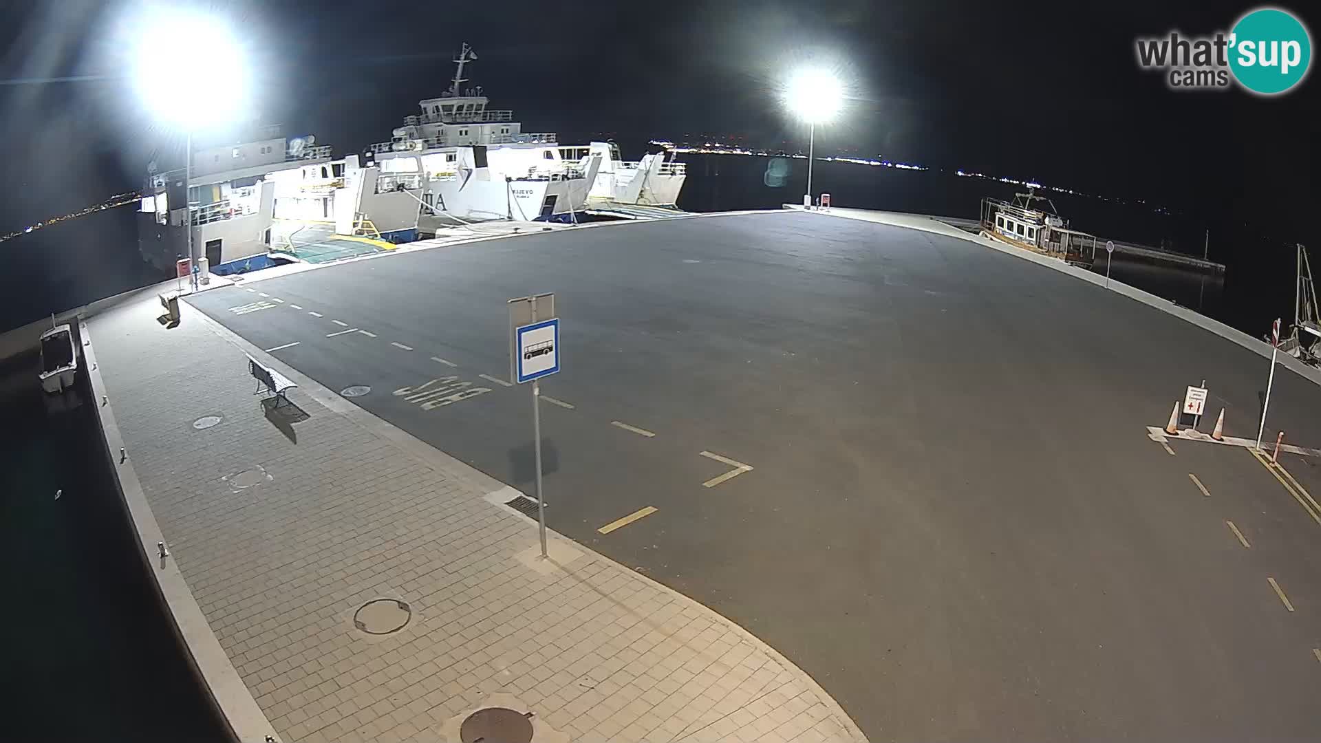 Tkon Live cam – ferry – Dalmatia – Croatia