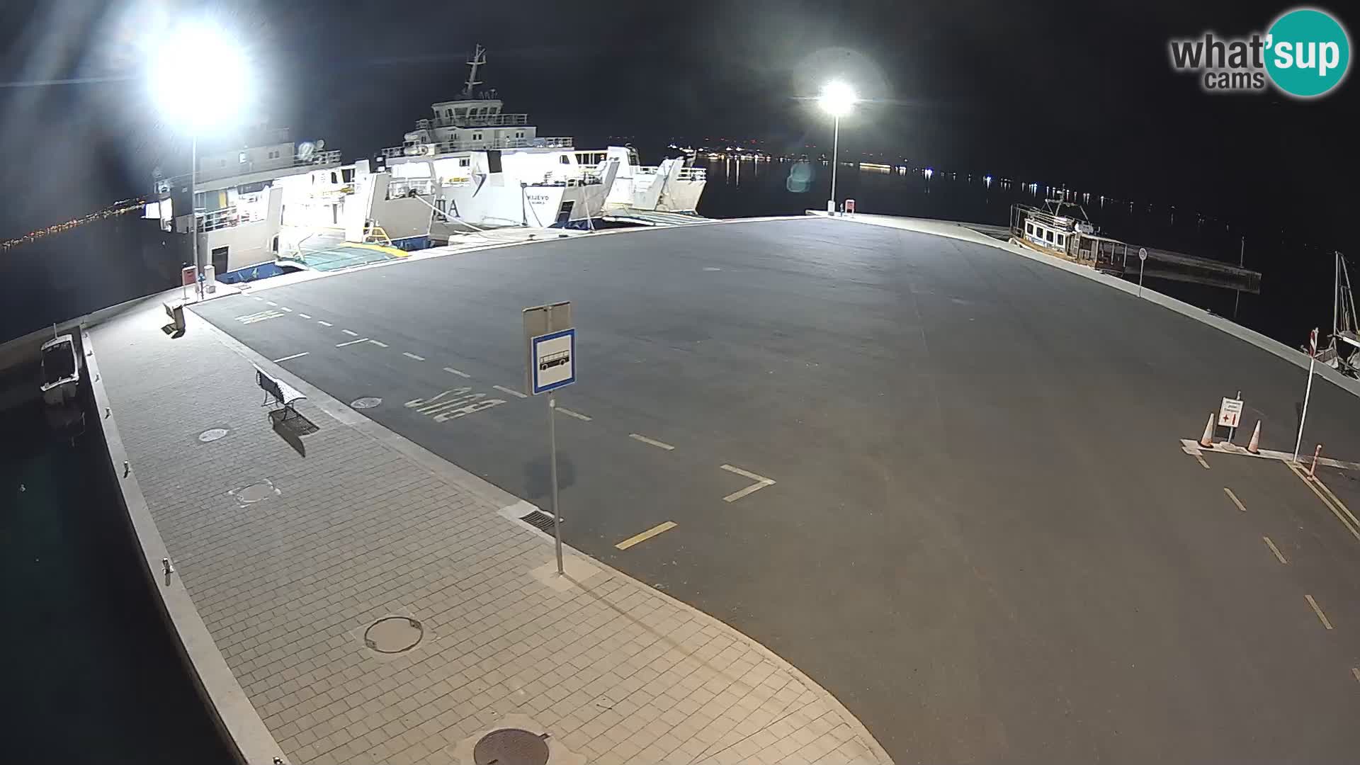 Tkon Live cam – Fähre – Dalmatien – Kroatien