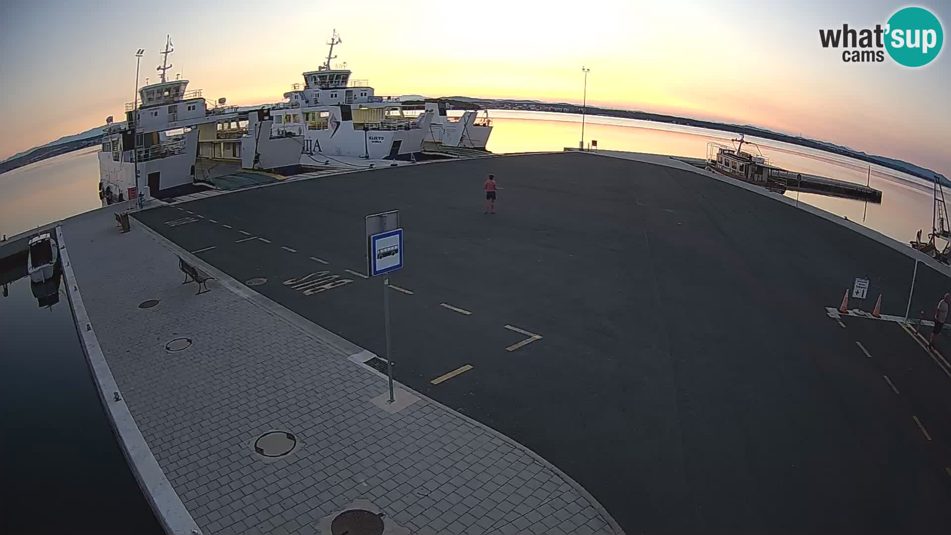 Tkon camera en vivo – Transportar – Dalmacia – Croacia