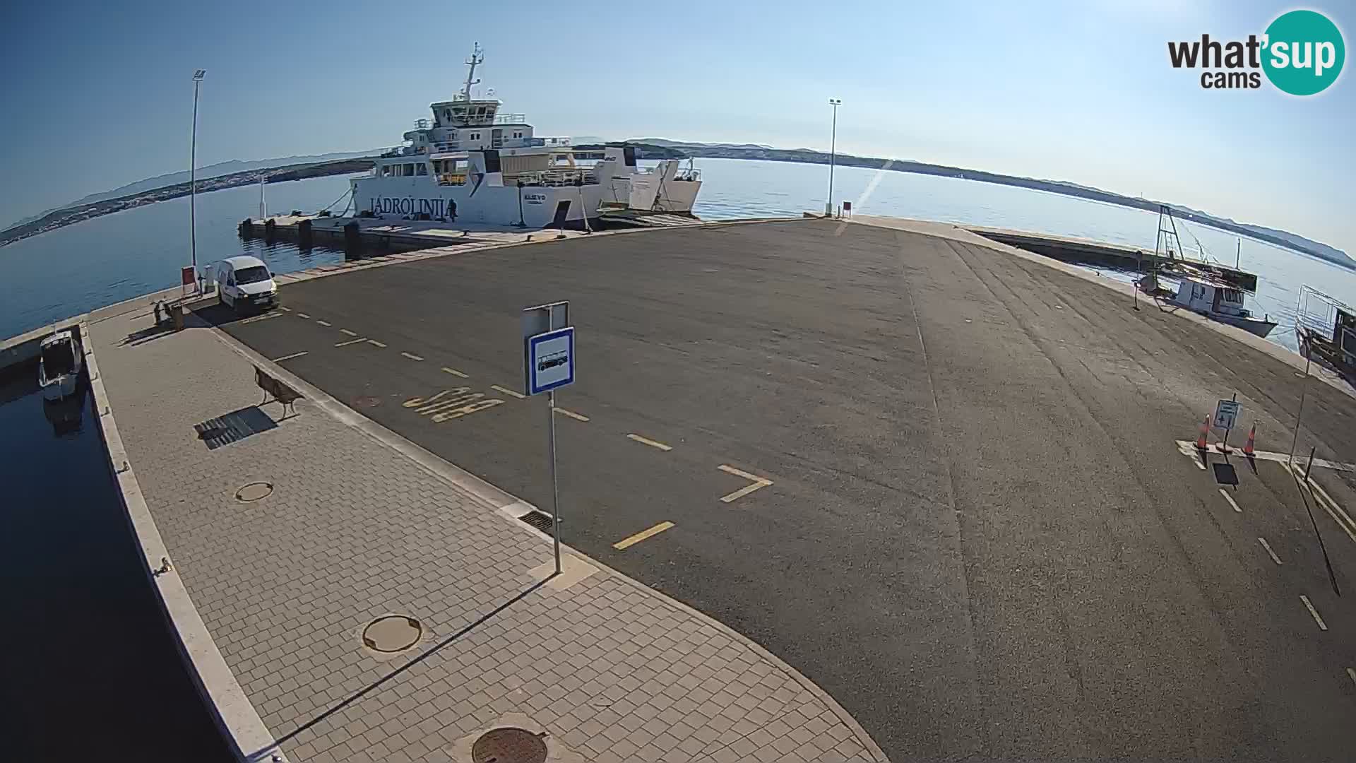 Tkon Live cam – Fähre – Dalmatien – Kroatien