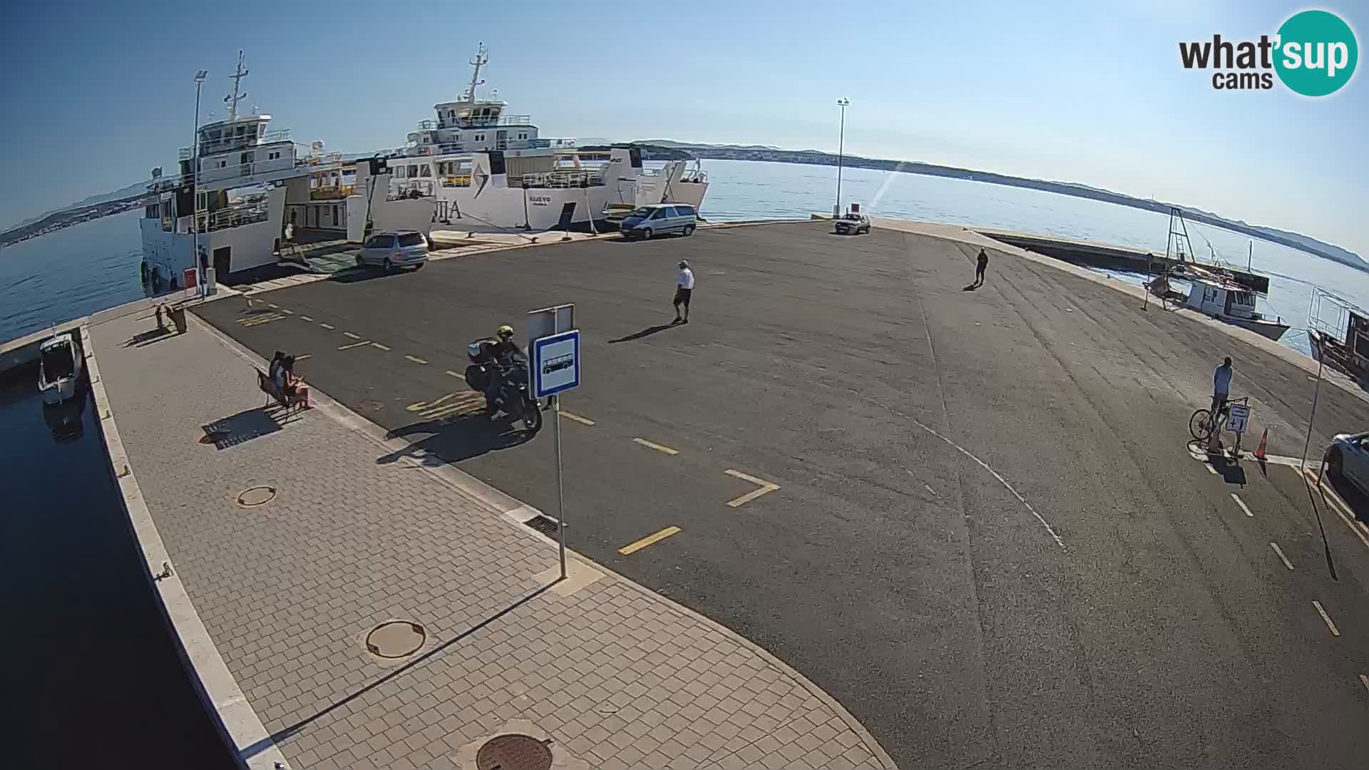 Tkon Live cam – Fähre – Dalmatien – Kroatien