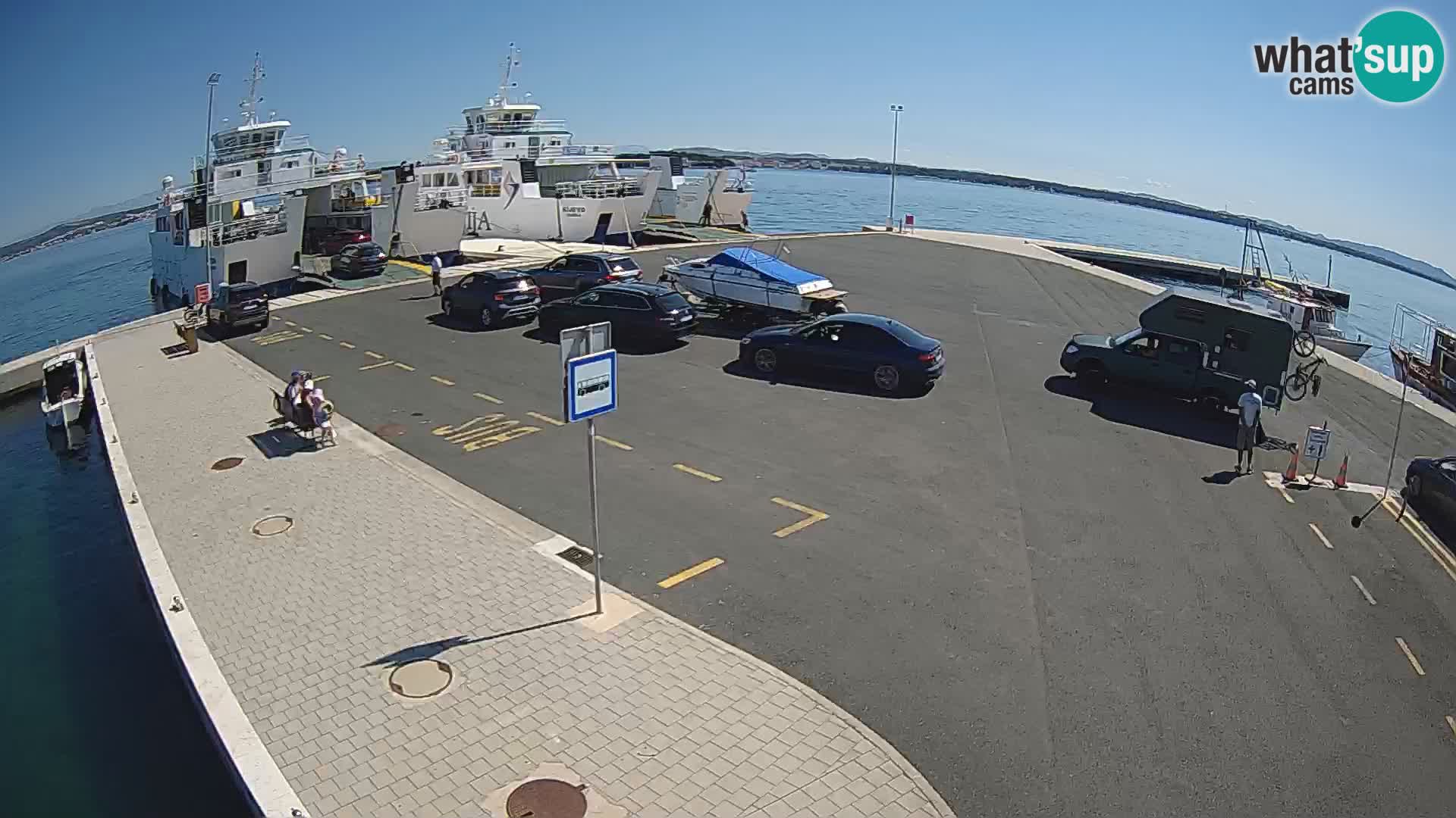 Tkon Live cam – Fähre – Dalmatien – Kroatien