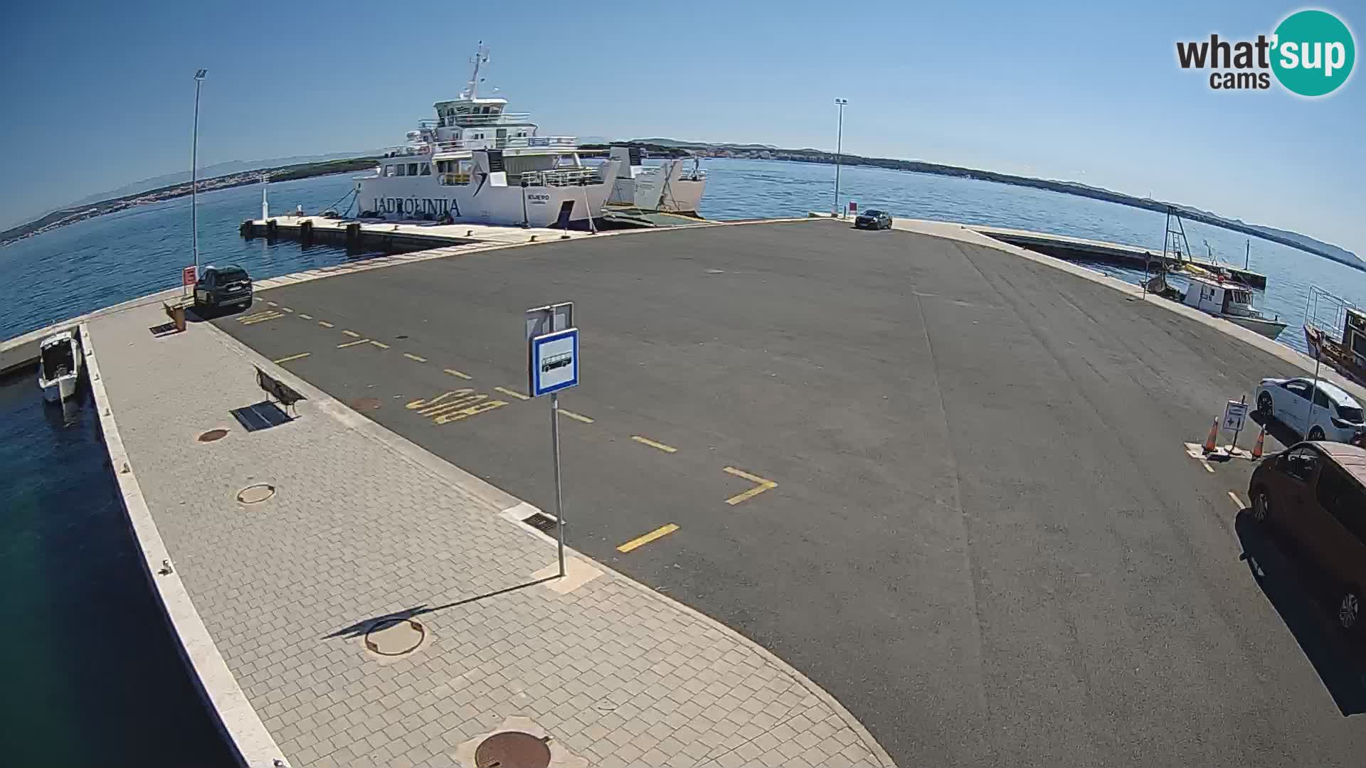 Tkon camera en vivo – Transportar – Dalmacia – Croacia