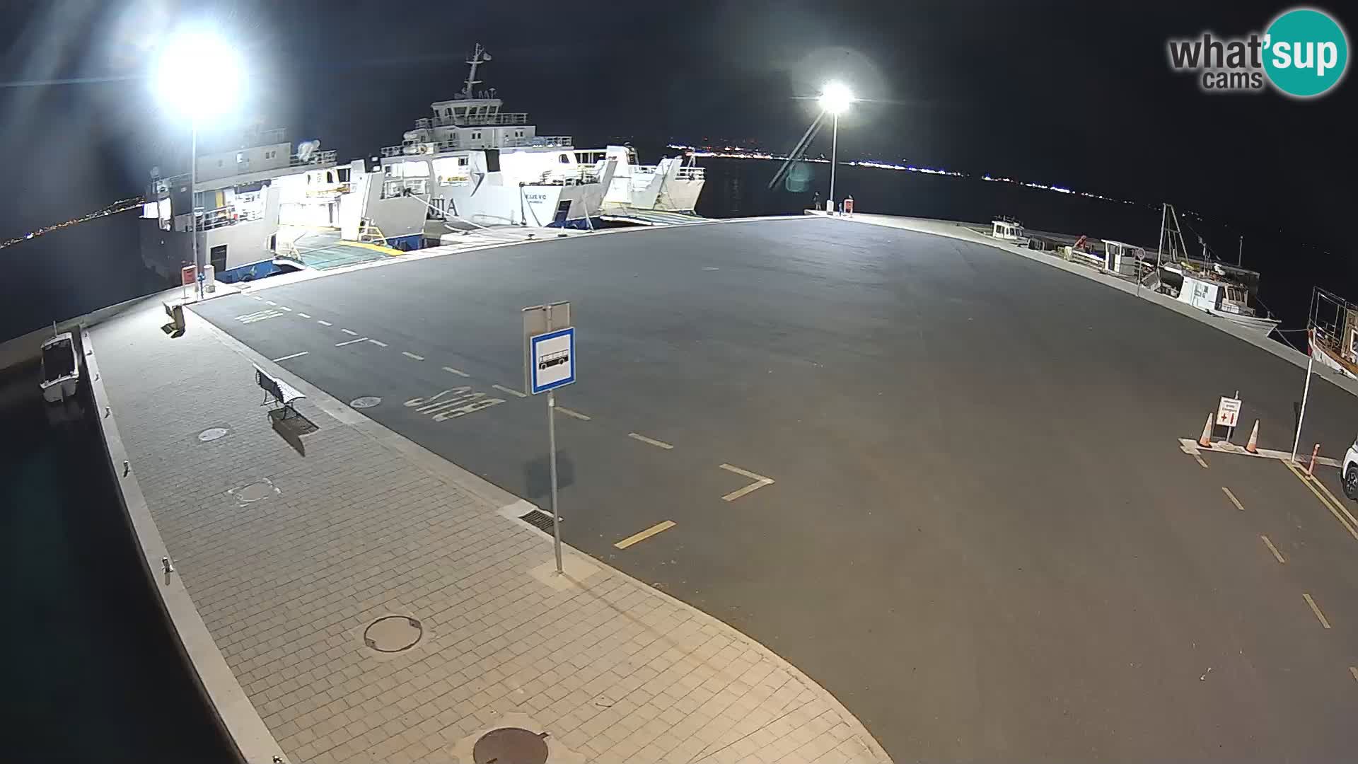 Tkon Live cam – ferry – Dalmatia – Croatia