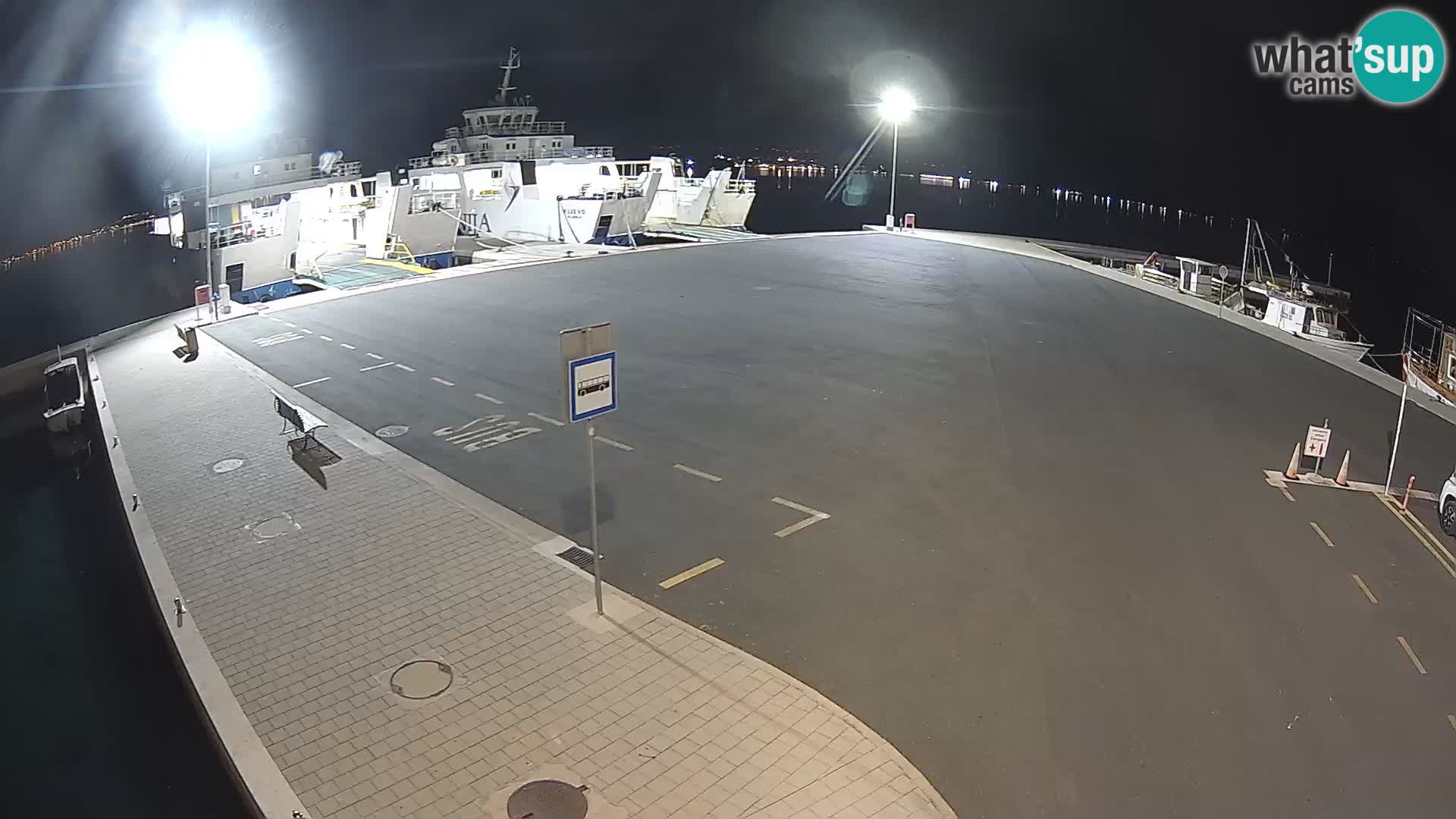 Tkon Live cam – ferry – Dalmatia – Croatia
