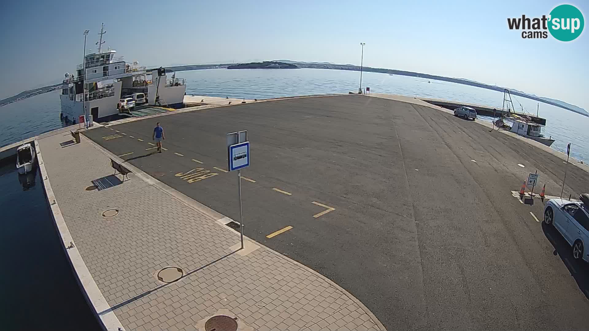 Tkon camera en vivo – Transportar – Dalmacia – Croacia