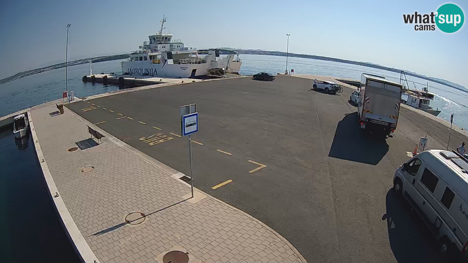 Tkon Live cam – Fähre – Dalmatien – Kroatien