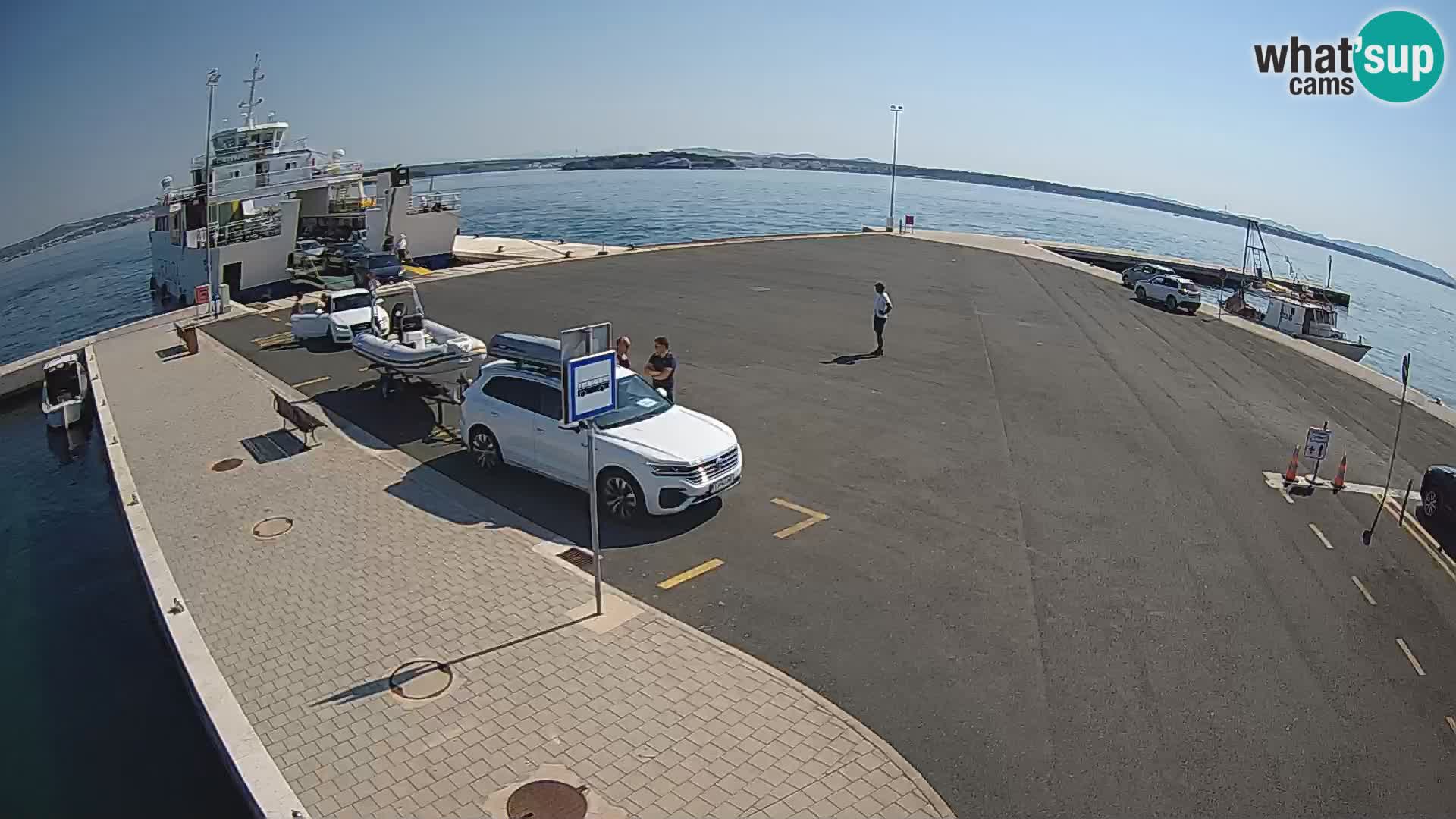 Tkon camera en vivo – Transportar – Dalmacia – Croacia