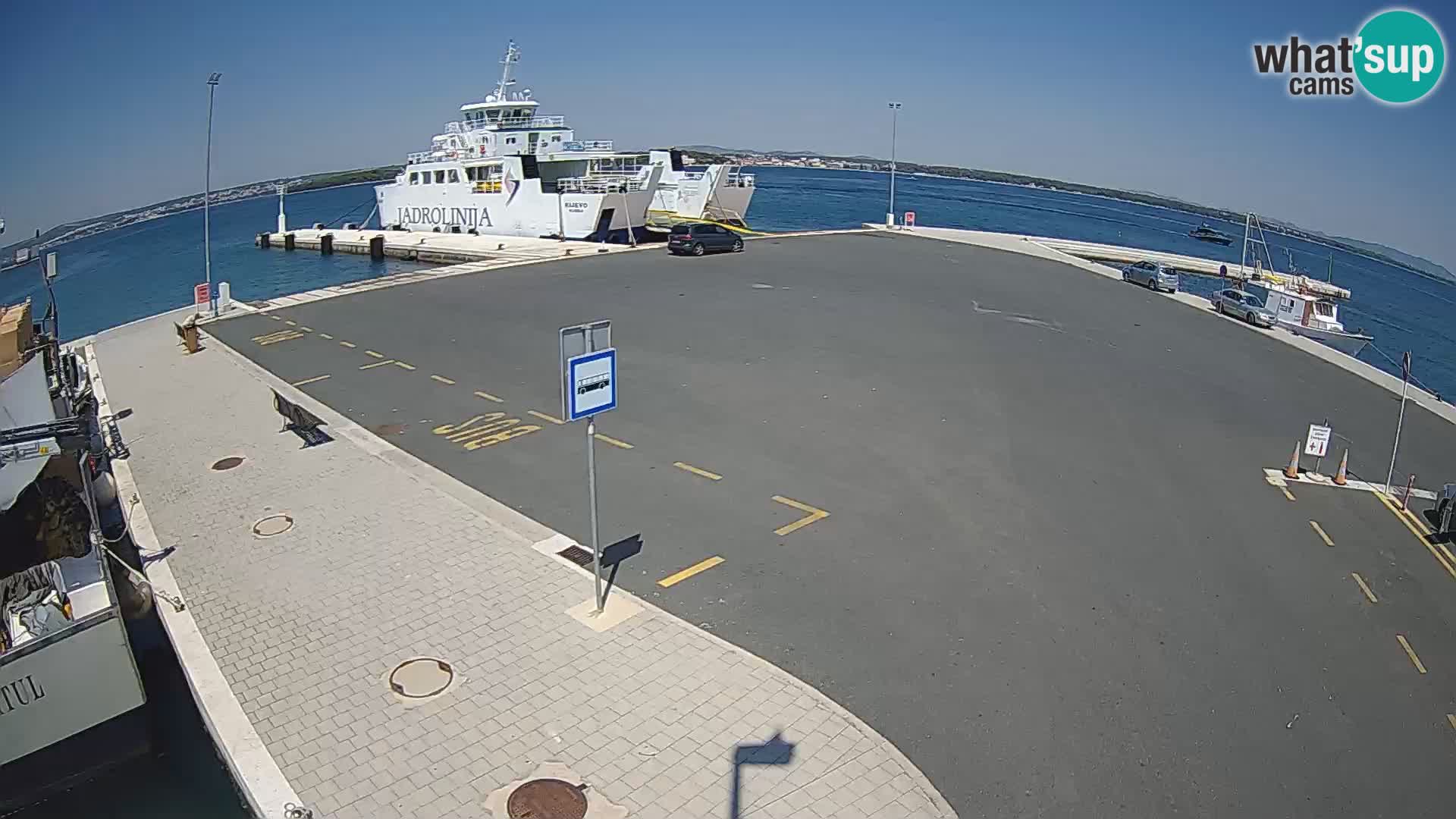Tkon Live cam – traghetto – Dalmazia – Croazia