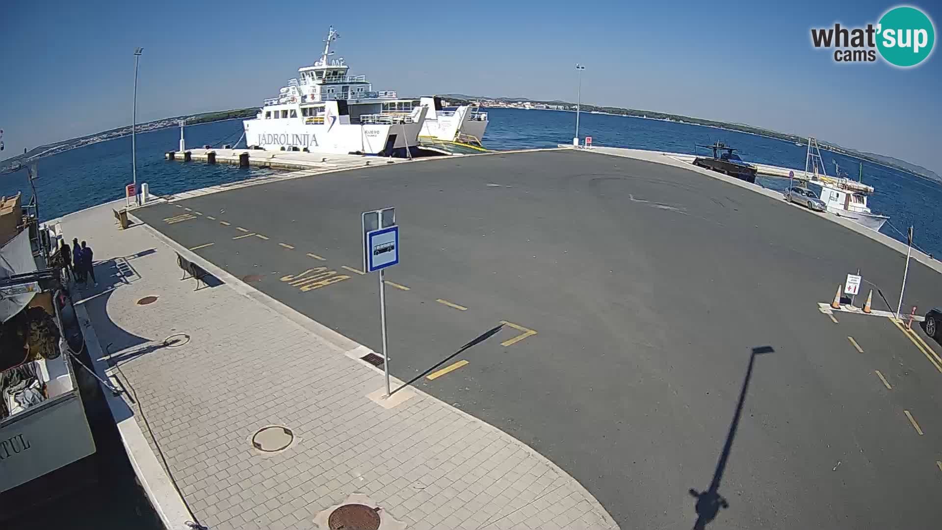 Tkon Live cam – ferry – Dalmatia – Croatia