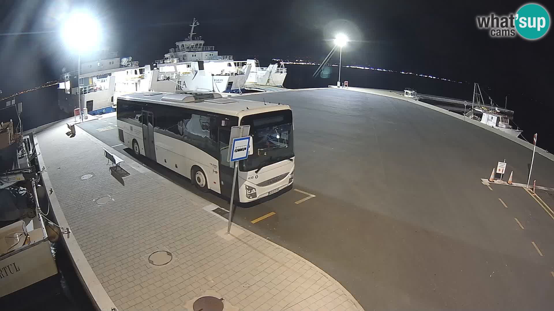 Tkon camera en vivo – Transportar – Dalmacia – Croacia