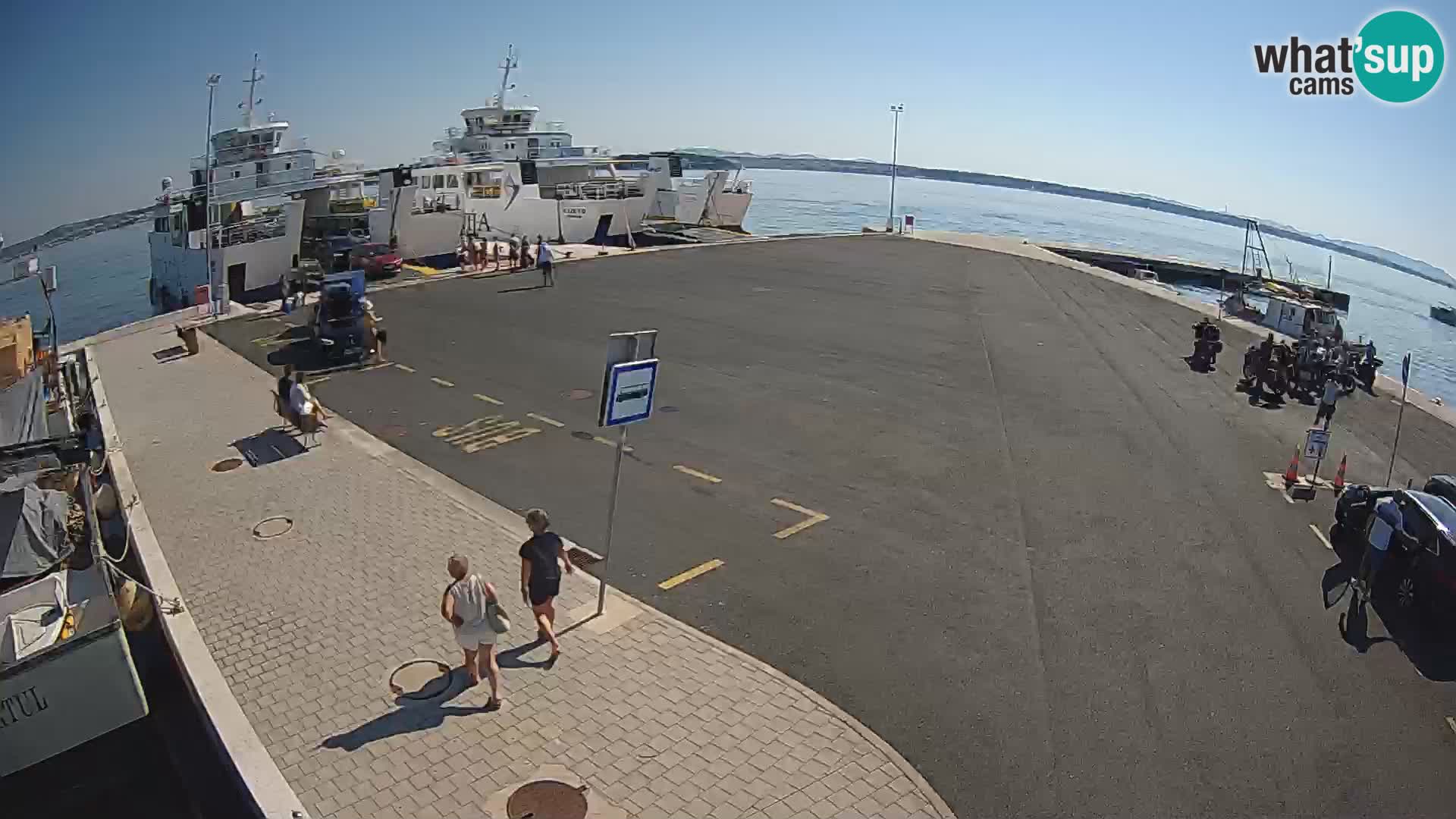Tkon Live cam – traghetto – Dalmazia – Croazia
