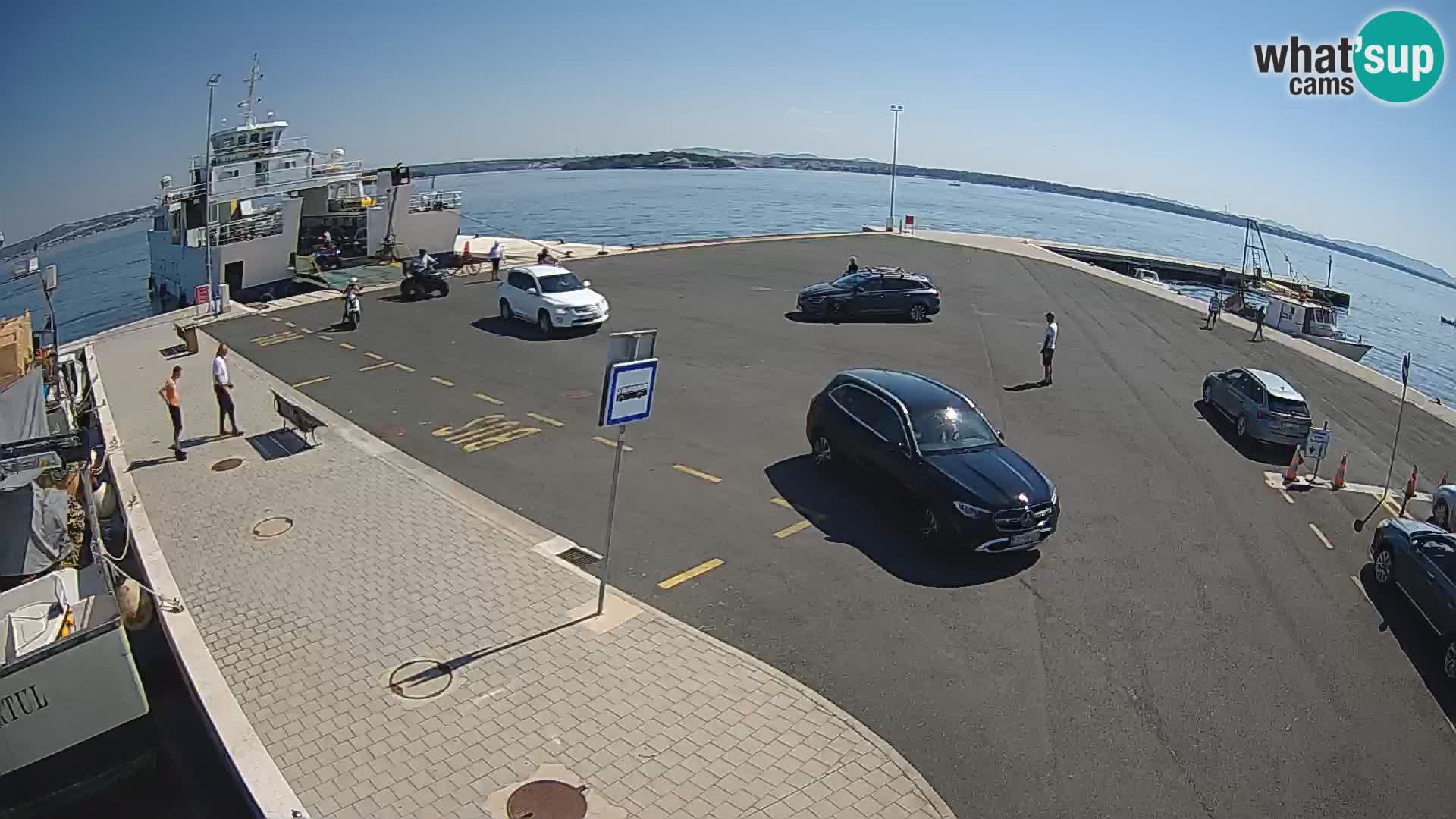Tkon Live cam – traghetto – Dalmazia – Croazia
