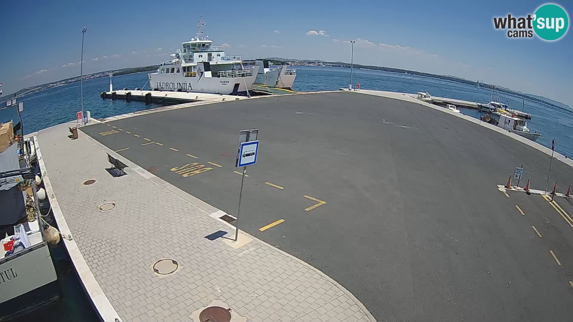 Tkon Live cam – traghetto – Dalmazia – Croazia