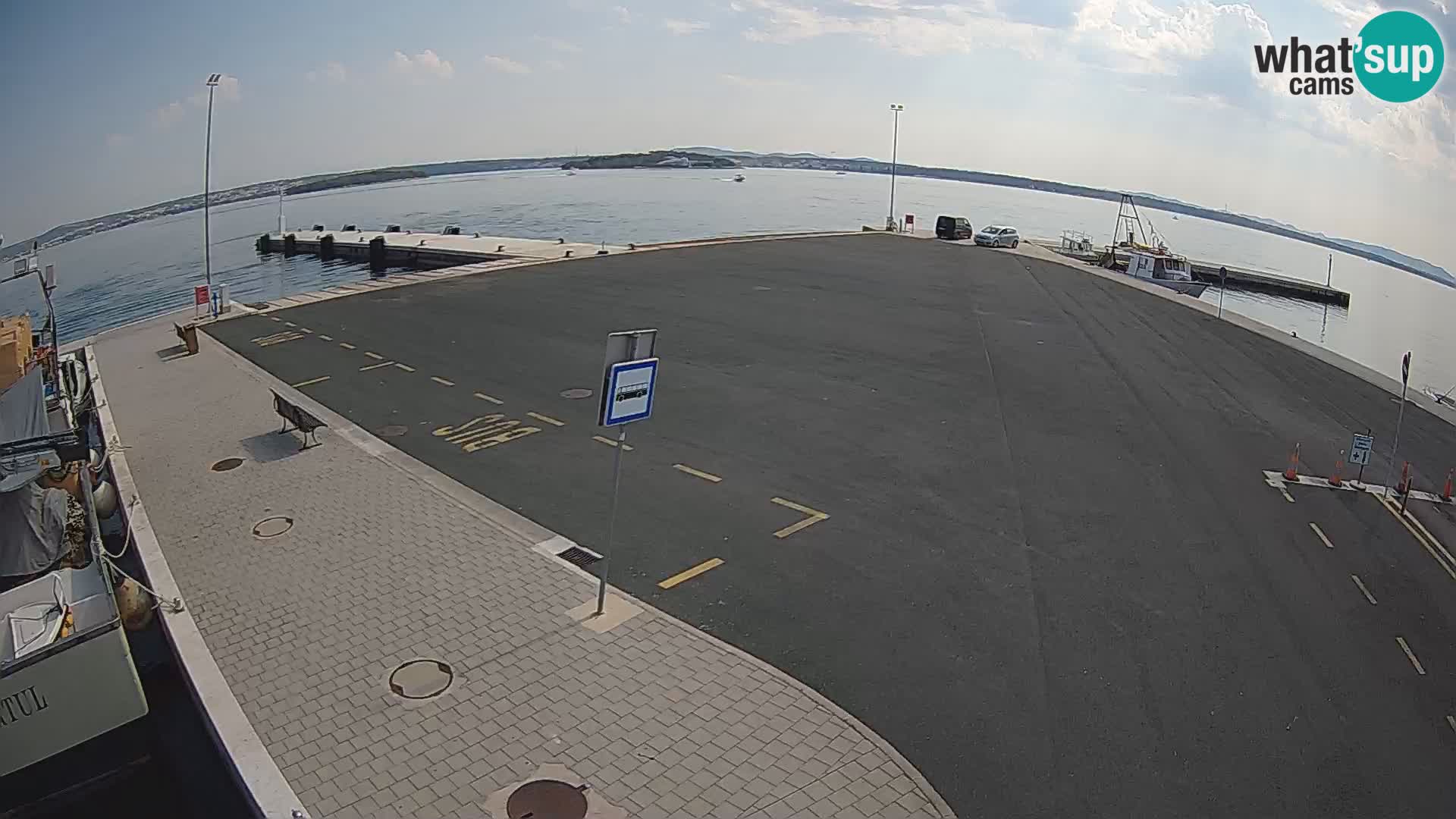 Tkon Live cam – ferry – Dalmatia – Croatia