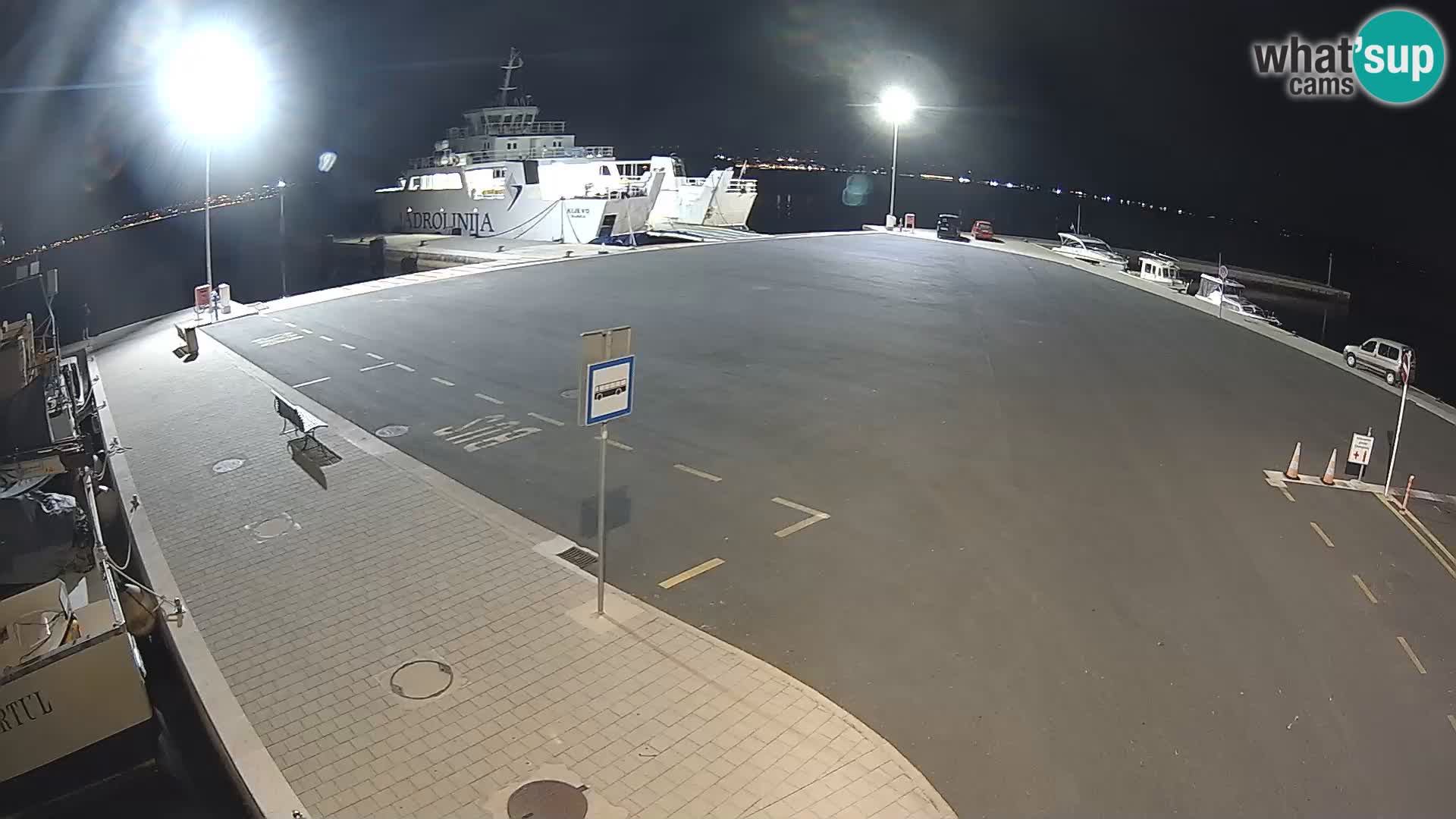 Tkon Live cam – ferry – Dalmatia – Croatia