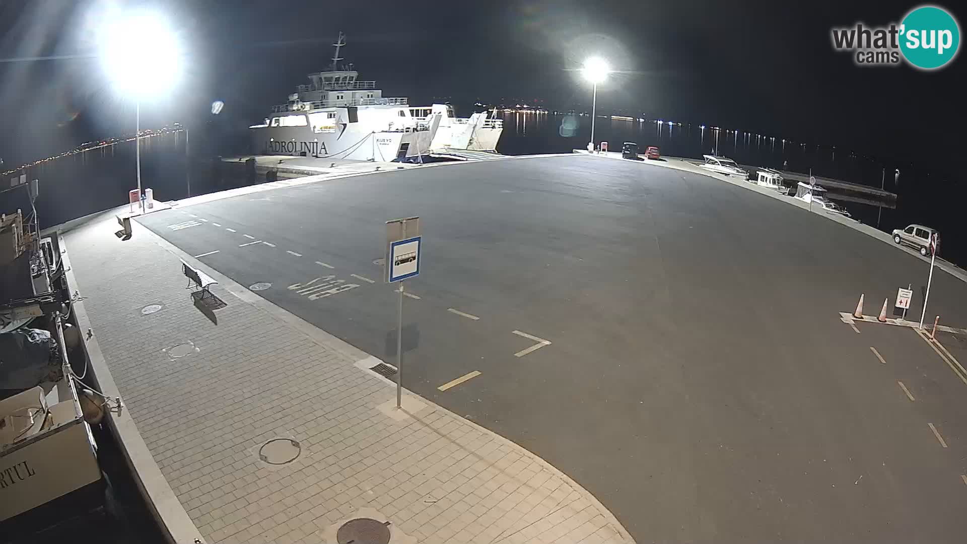Tkon Live cam – ferry – Dalmatia – Croatia