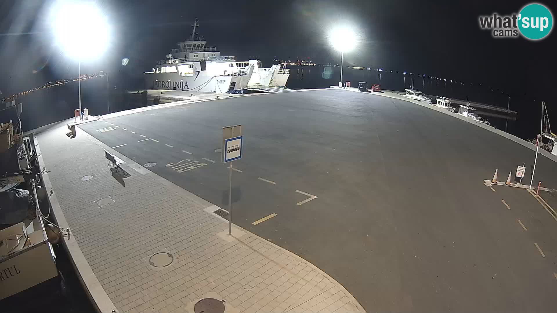 Tkon Live cam – traghetto – Dalmazia – Croazia