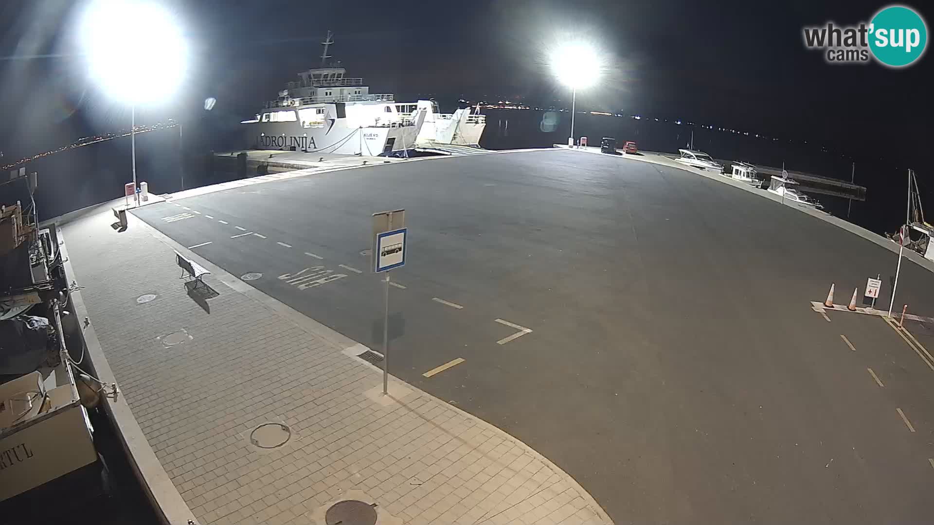 Tkon Live cam – traghetto – Dalmazia – Croazia