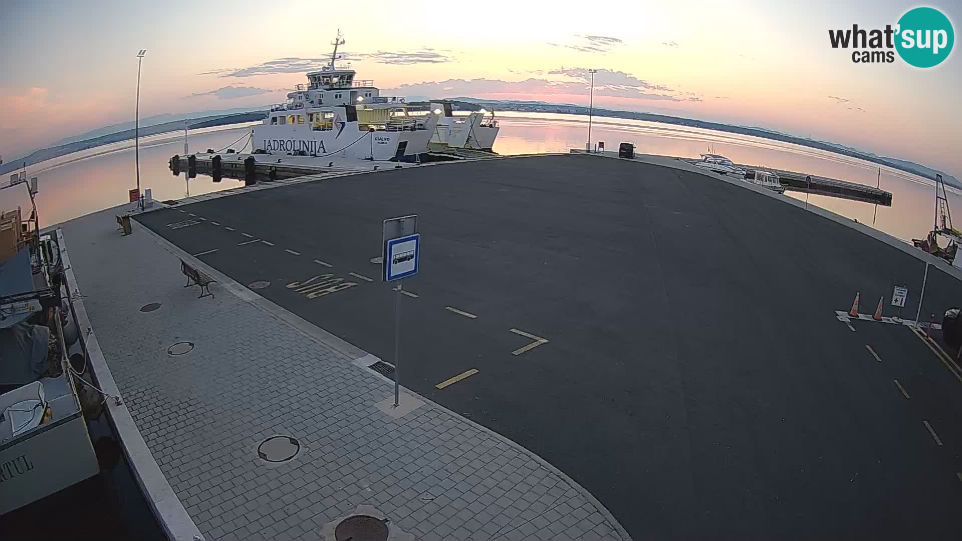 Tkon camera en vivo – Transportar – Dalmacia – Croacia