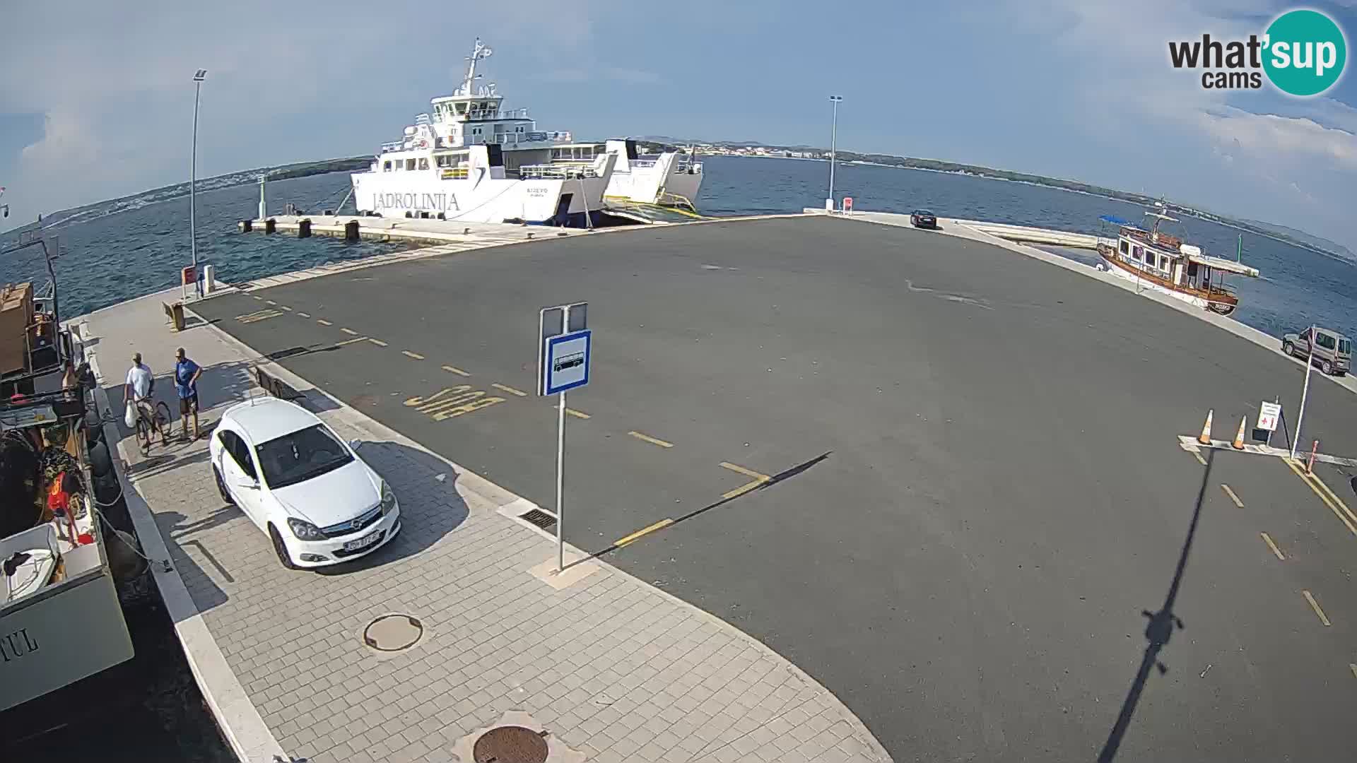 Tkon Live cam – Fähre – Dalmatien – Kroatien