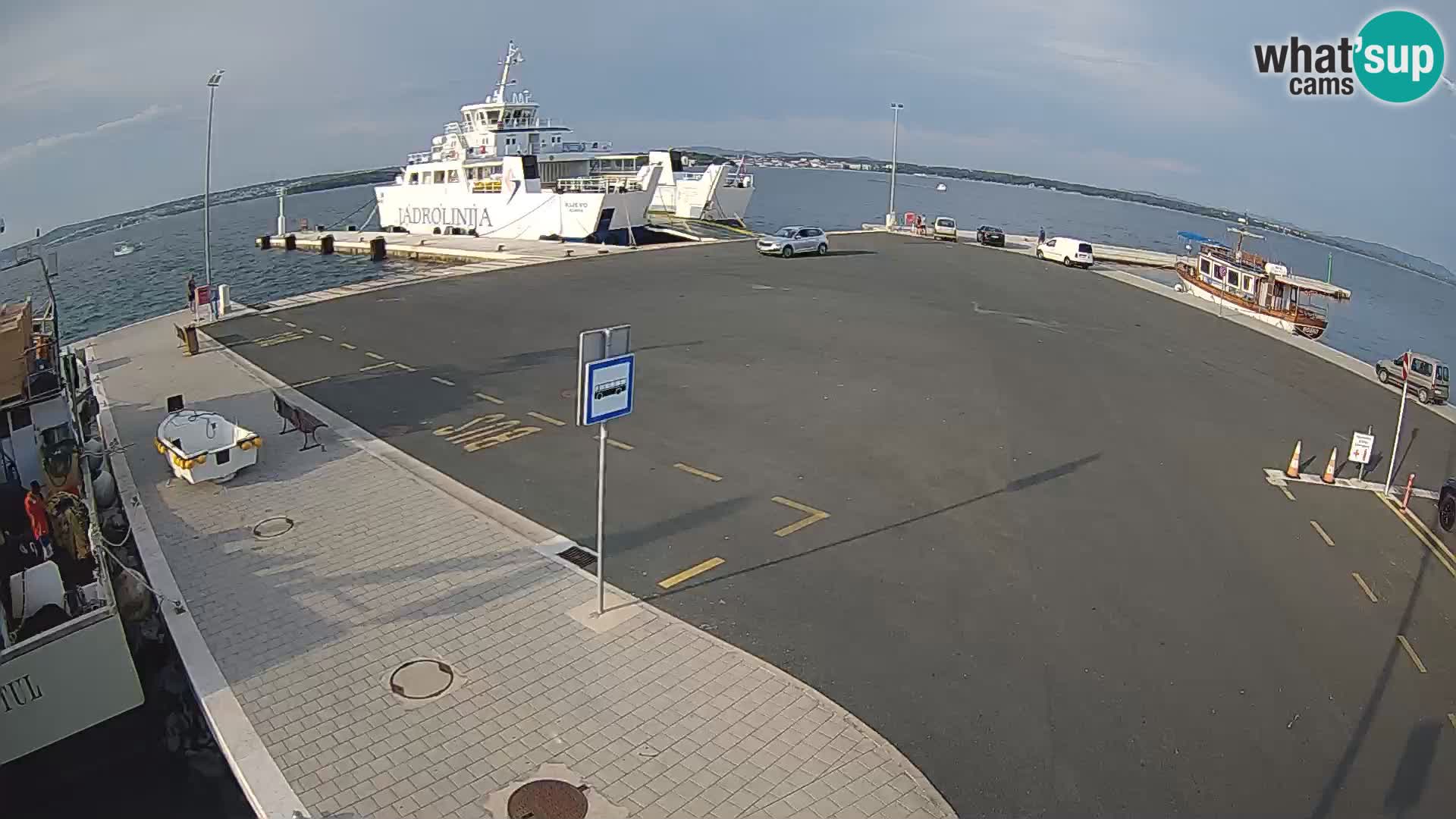 Tkon Live cam – traghetto – Dalmazia – Croazia