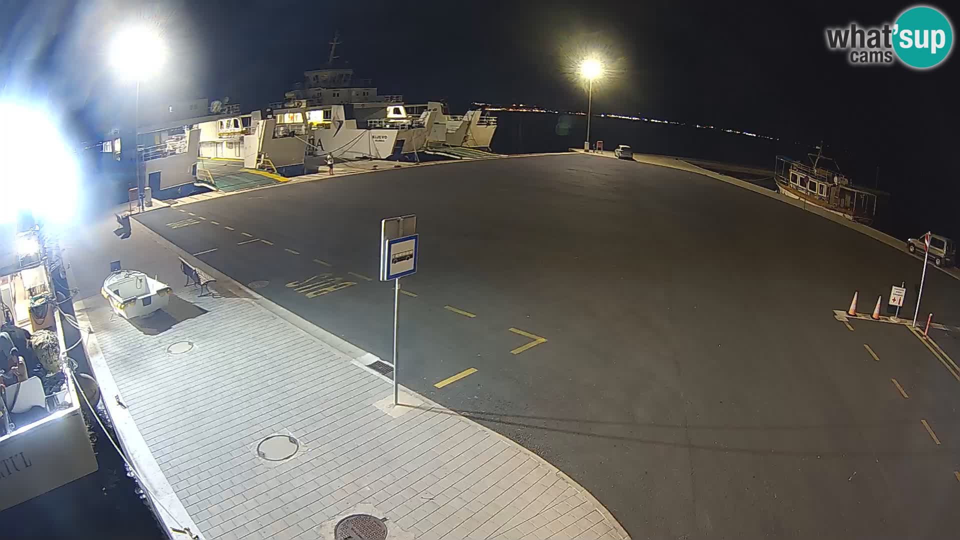 Tkon Live cam – ferry – Dalmatia – Croatia