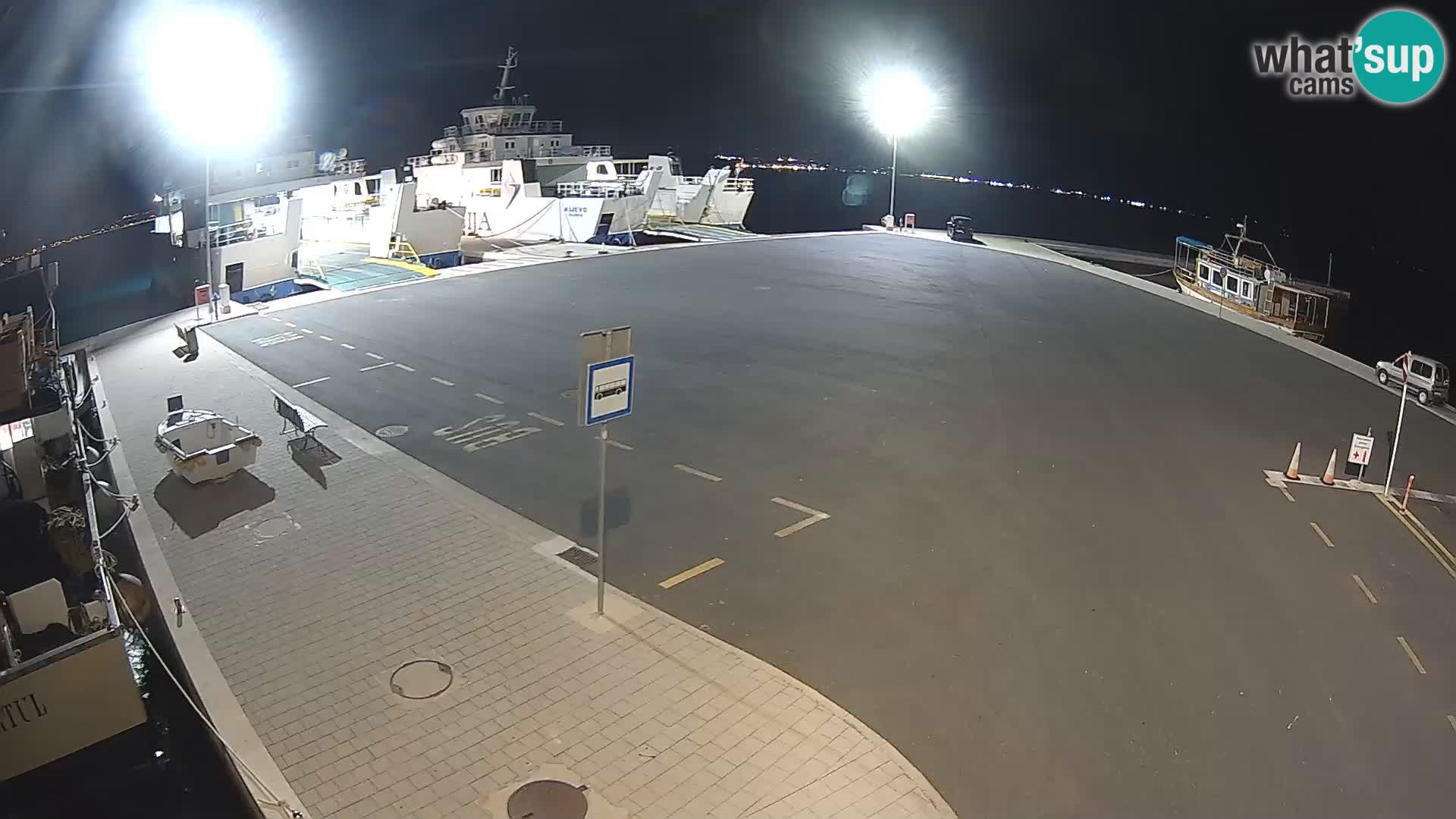 Tkon Live cam – traghetto – Dalmazia – Croazia