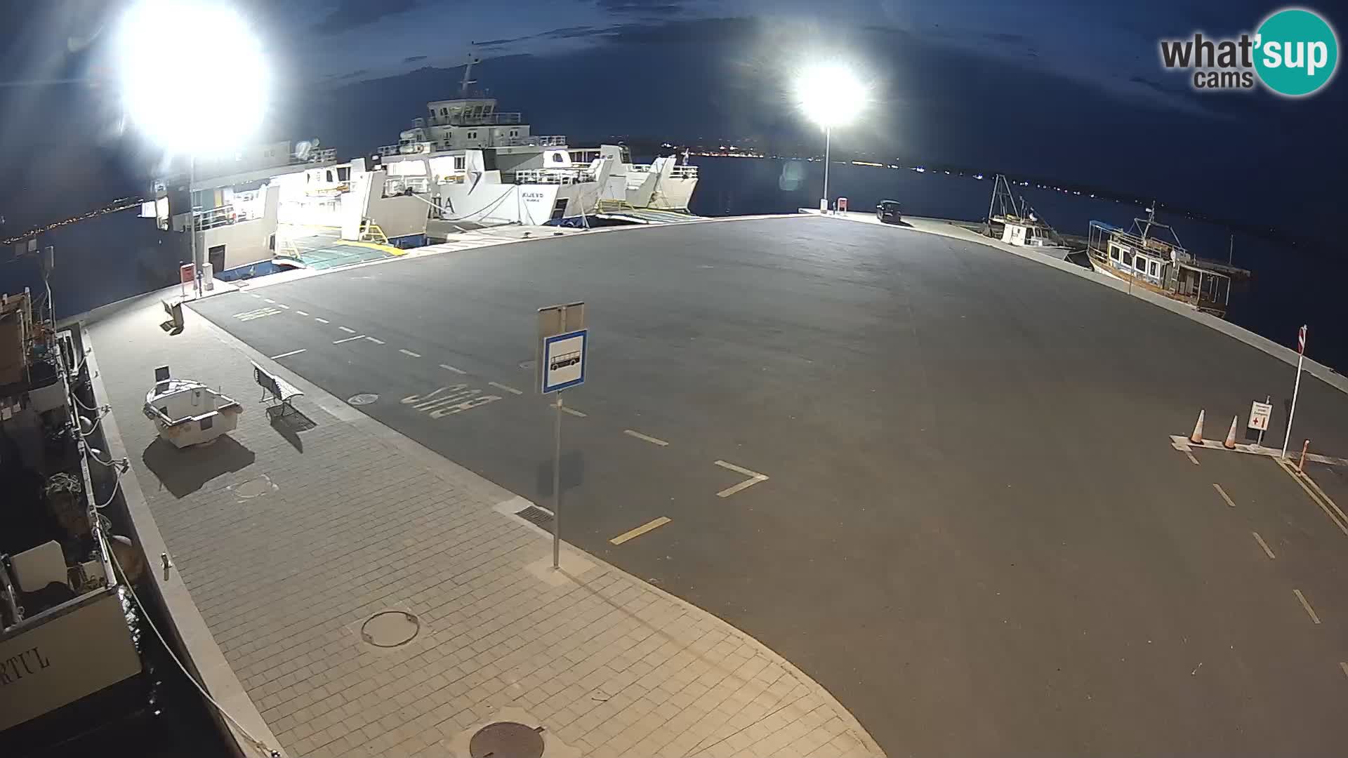 Tkon Live cam – ferry – Dalmatia – Croatia