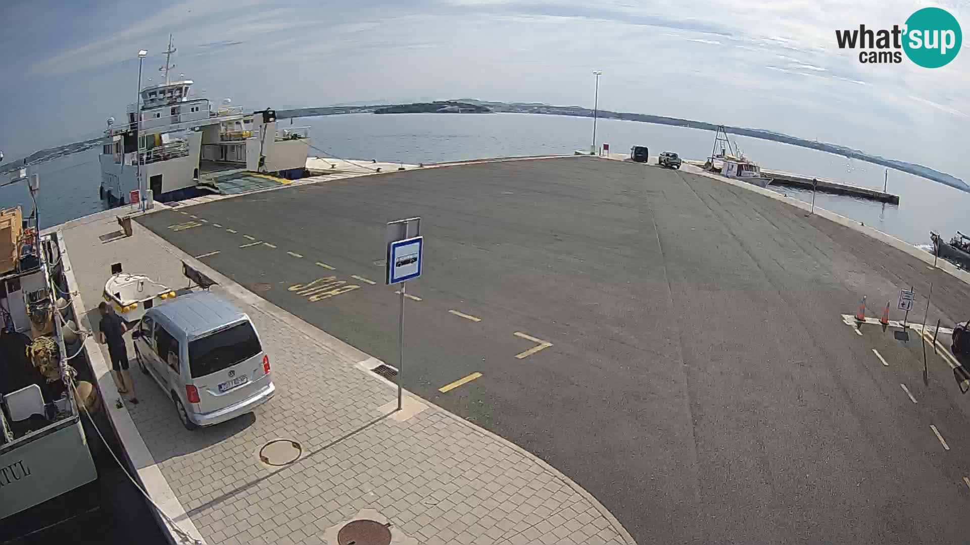 Tkon Live cam – ferry – Dalmatia – Croatia