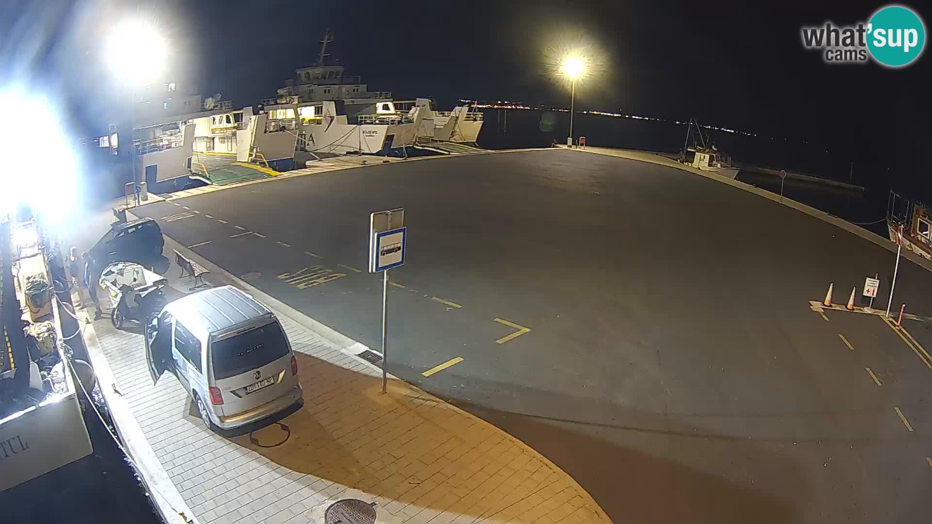 Tkon Live cam – traghetto – Dalmazia – Croazia