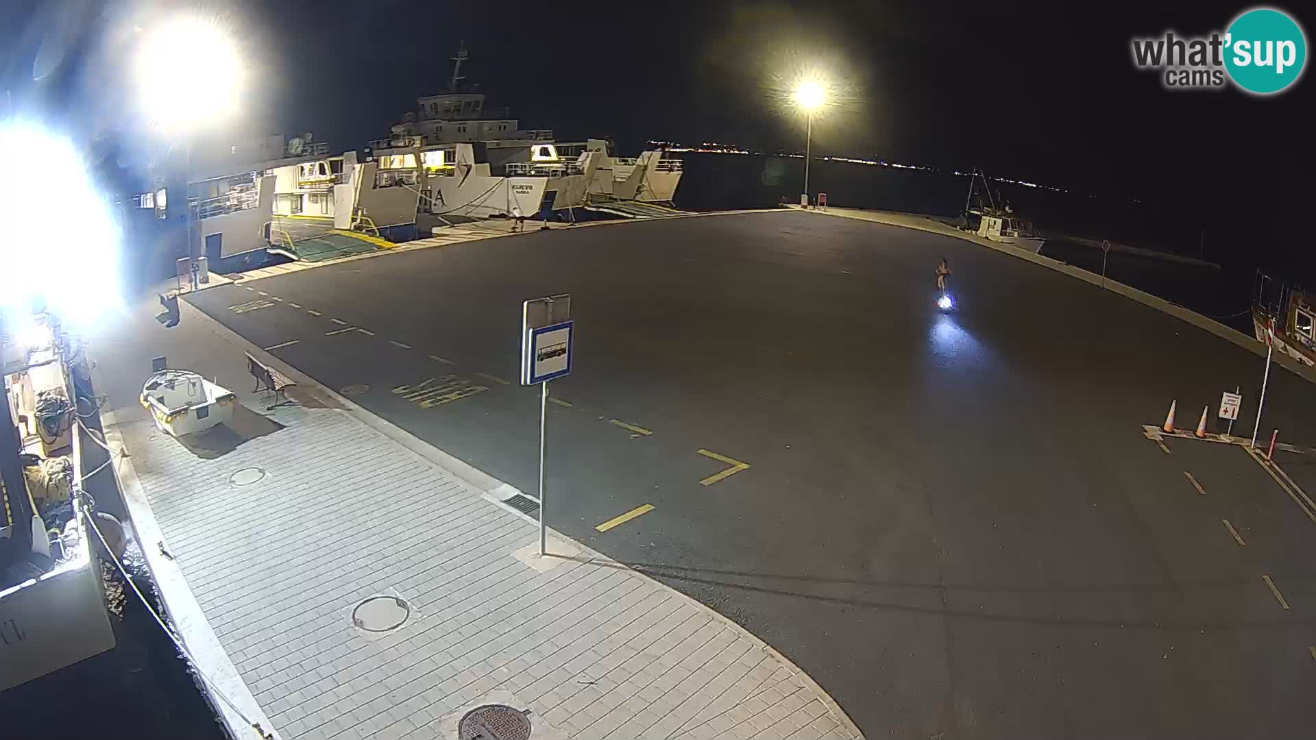 Tkon Live cam – ferry – Dalmatia – Croatia