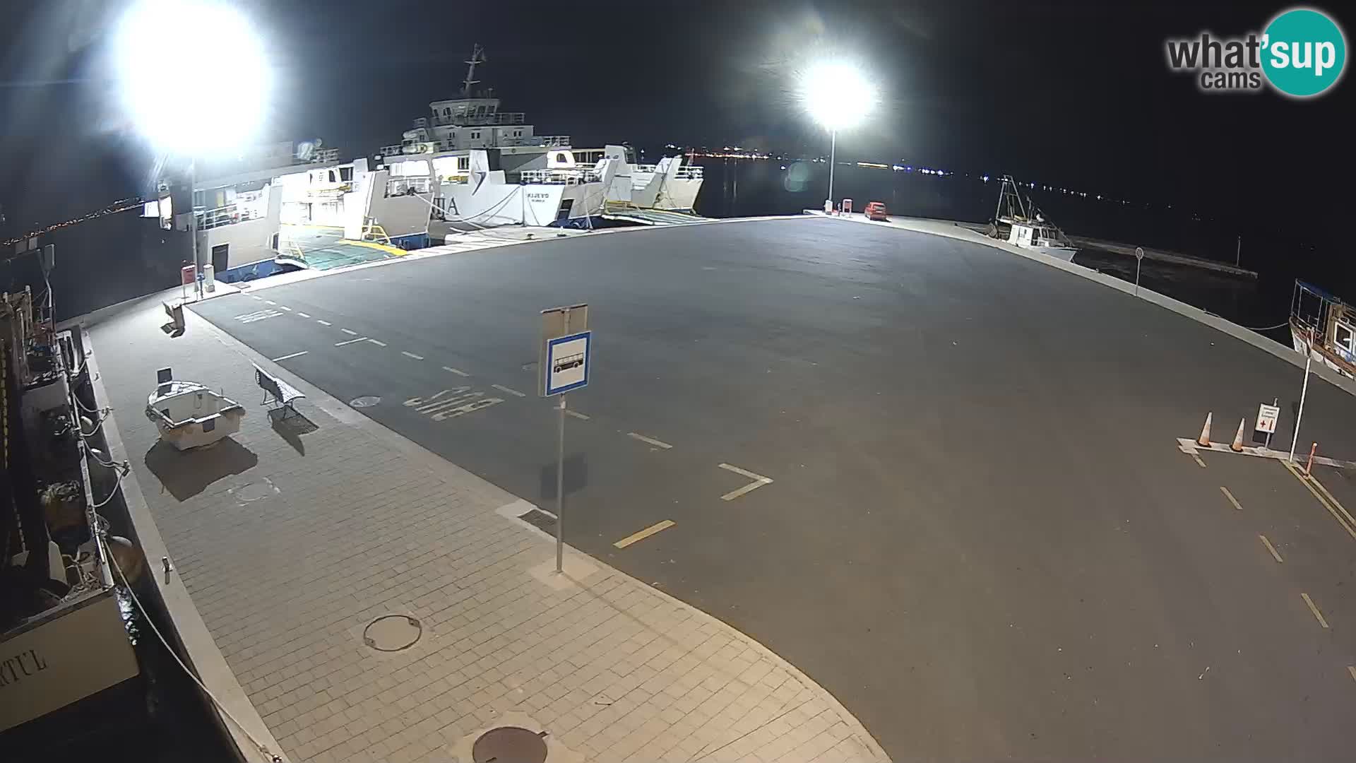Tkon Live cam – ferry – Dalmatia – Croatia