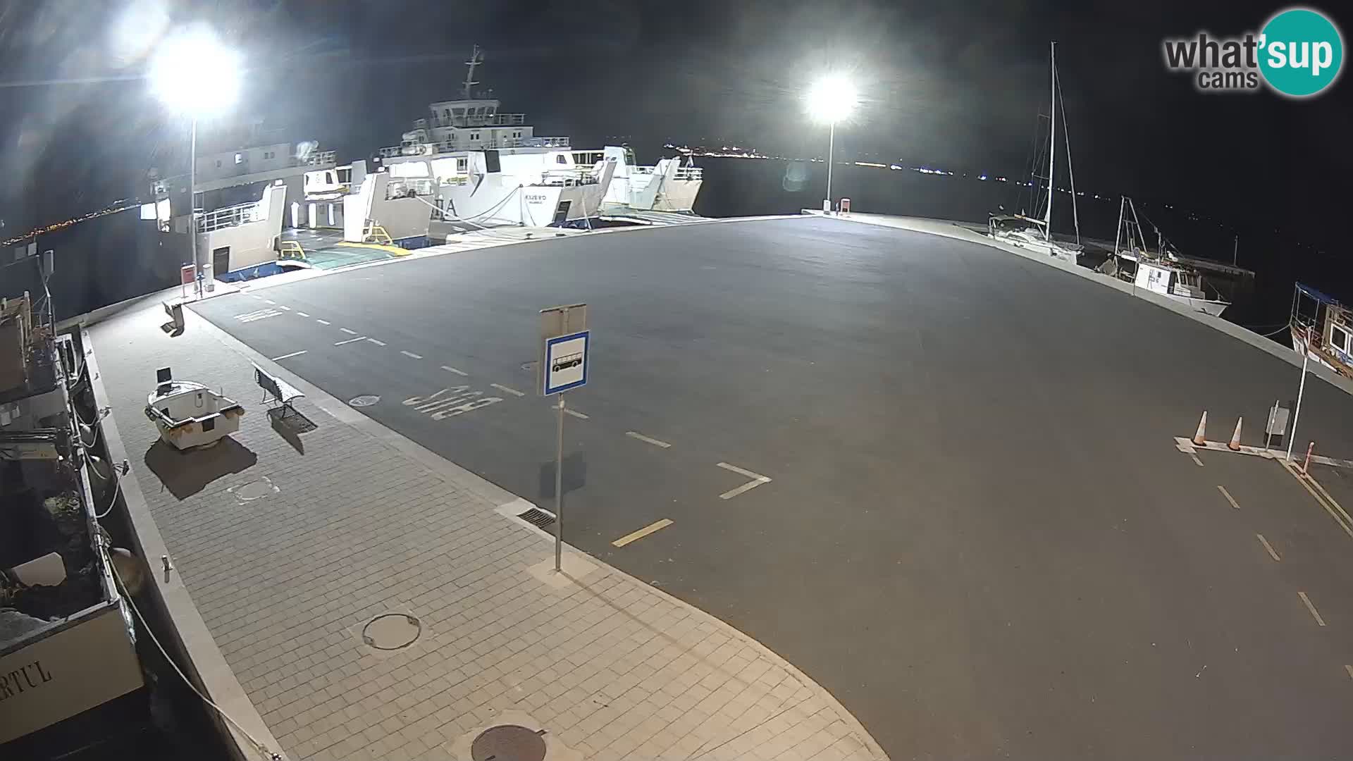 Tkon Live cam – ferry – Dalmatia – Croatia