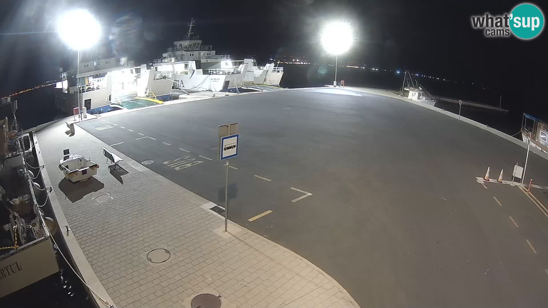 Tkon camera en vivo – Transportar – Dalmacia – Croacia