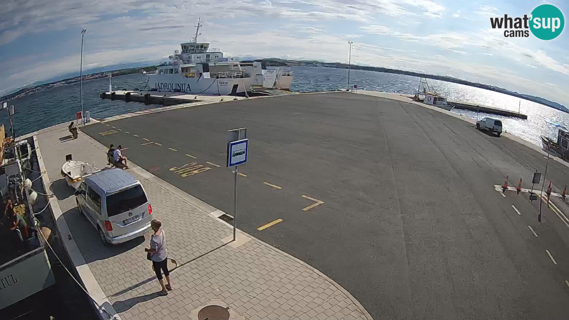 Tkon Live cam – ferry – Dalmatia – Croatia