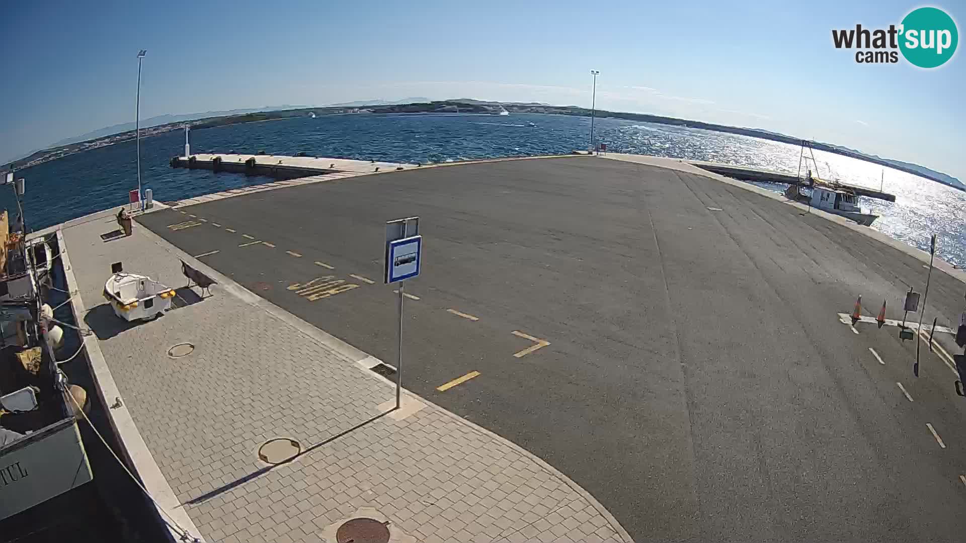 Tkon Live cam – traghetto – Dalmazia – Croazia