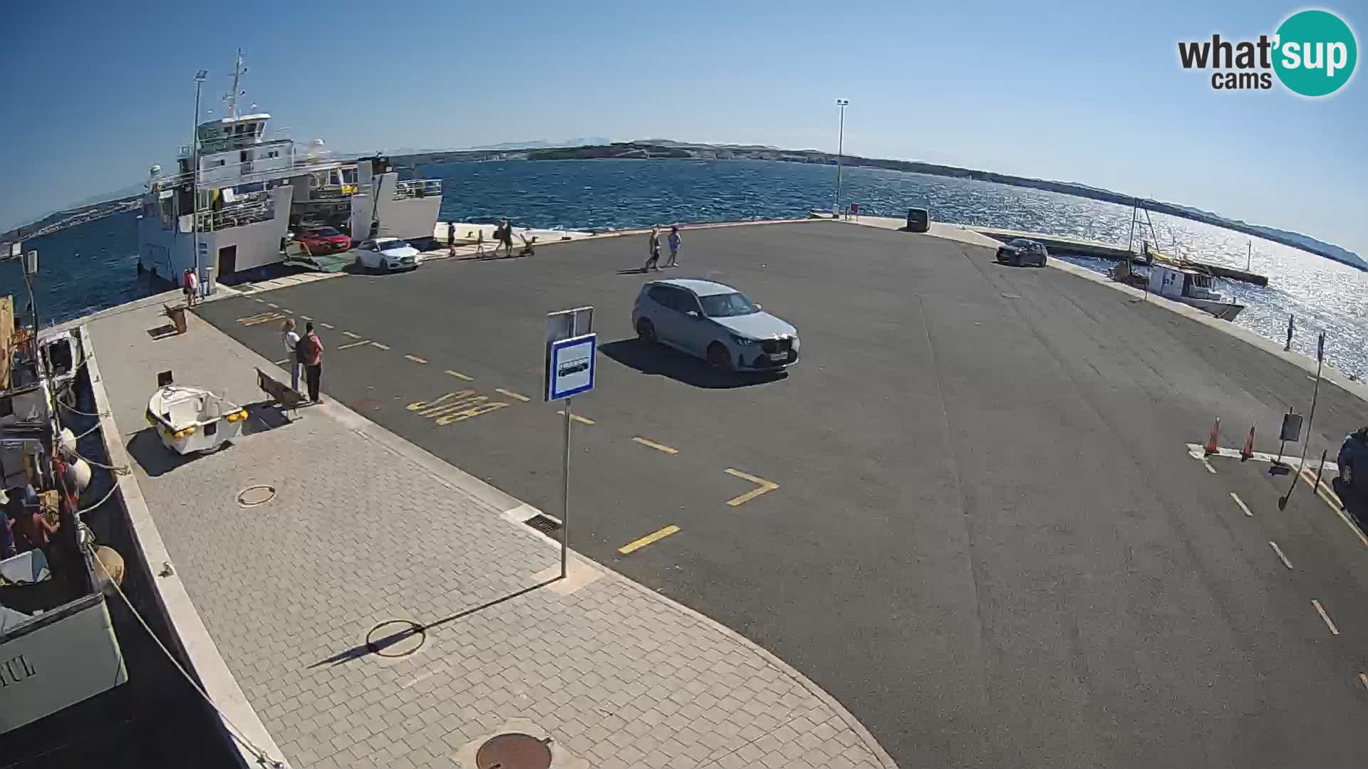 Tkon Live cam – ferry – Dalmatia – Croatia