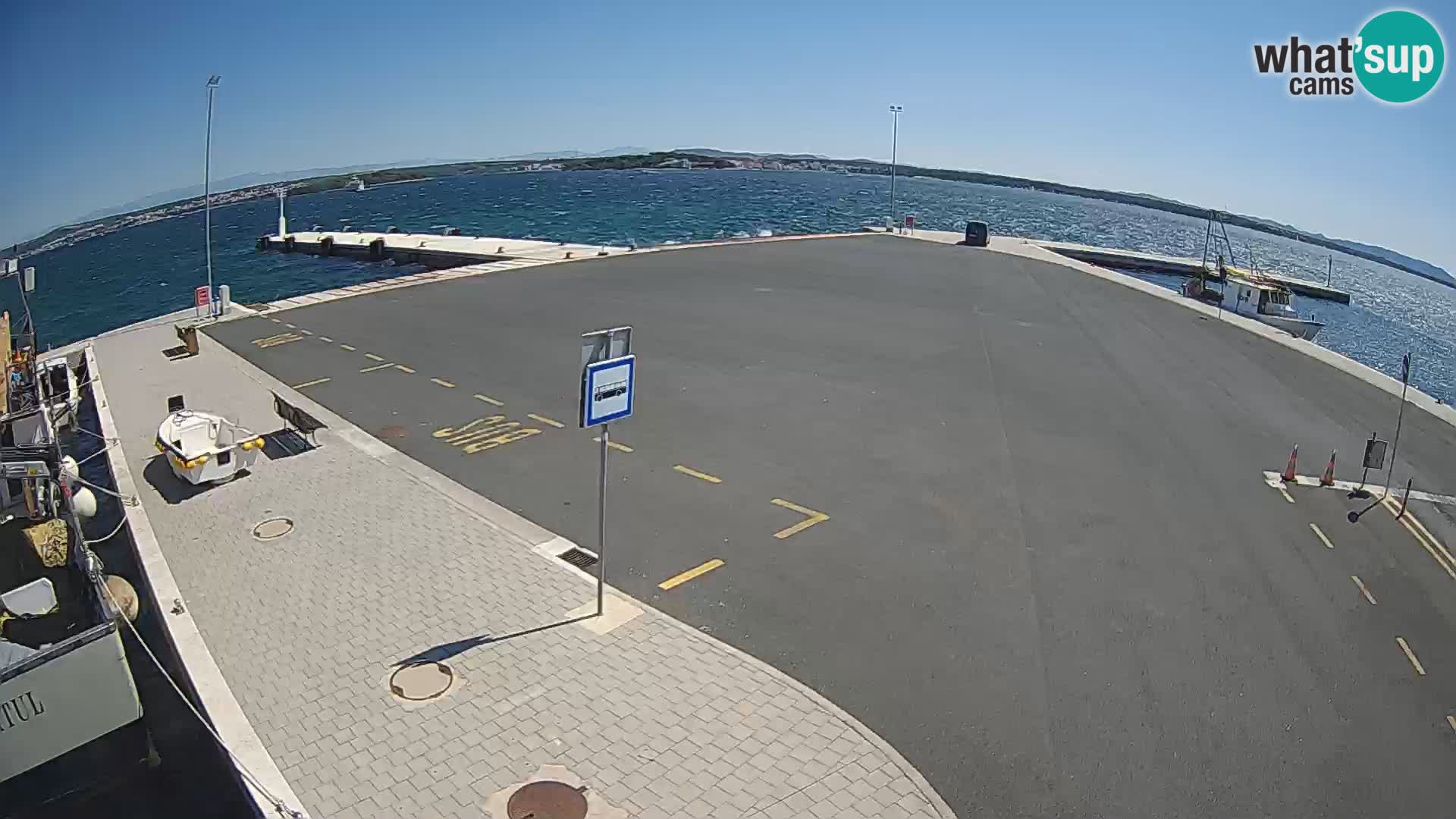 Tkon Live cam – ferry – Dalmatia – Croatia